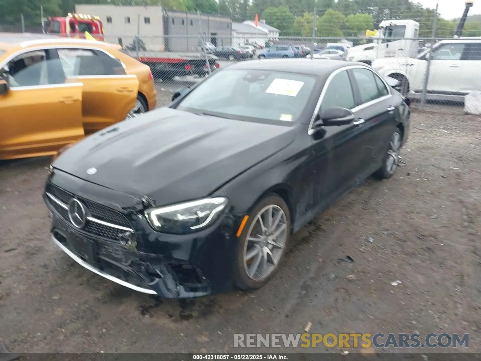 2 fotografías del automóvil dañado W1KZF8EBXPB187539 MERCEDES-BENZ E 350 2023