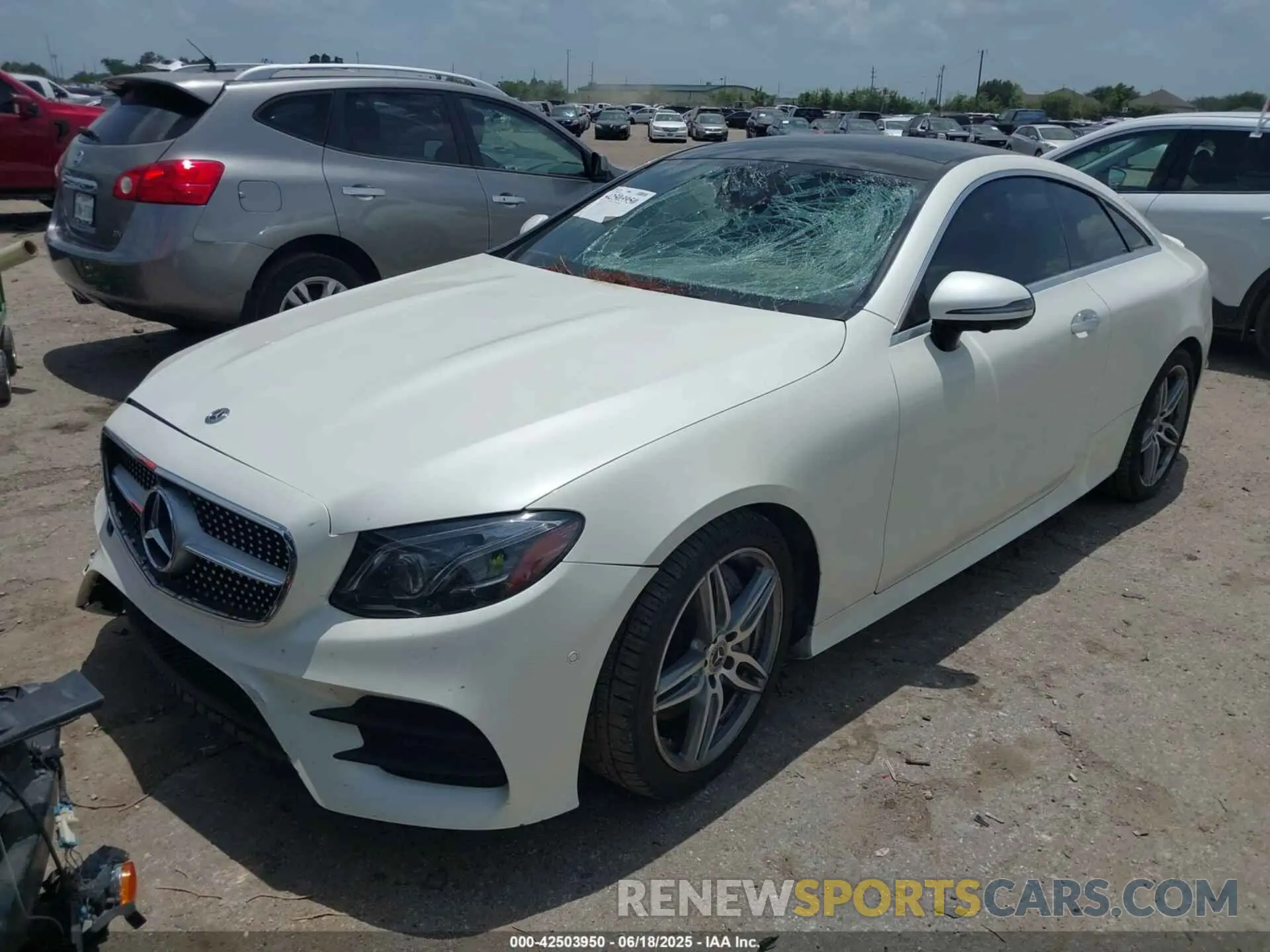 2 fotografías del automóvil dañado WDD1J6HB0KF075748 MERCEDES-BENZ E 450 2019