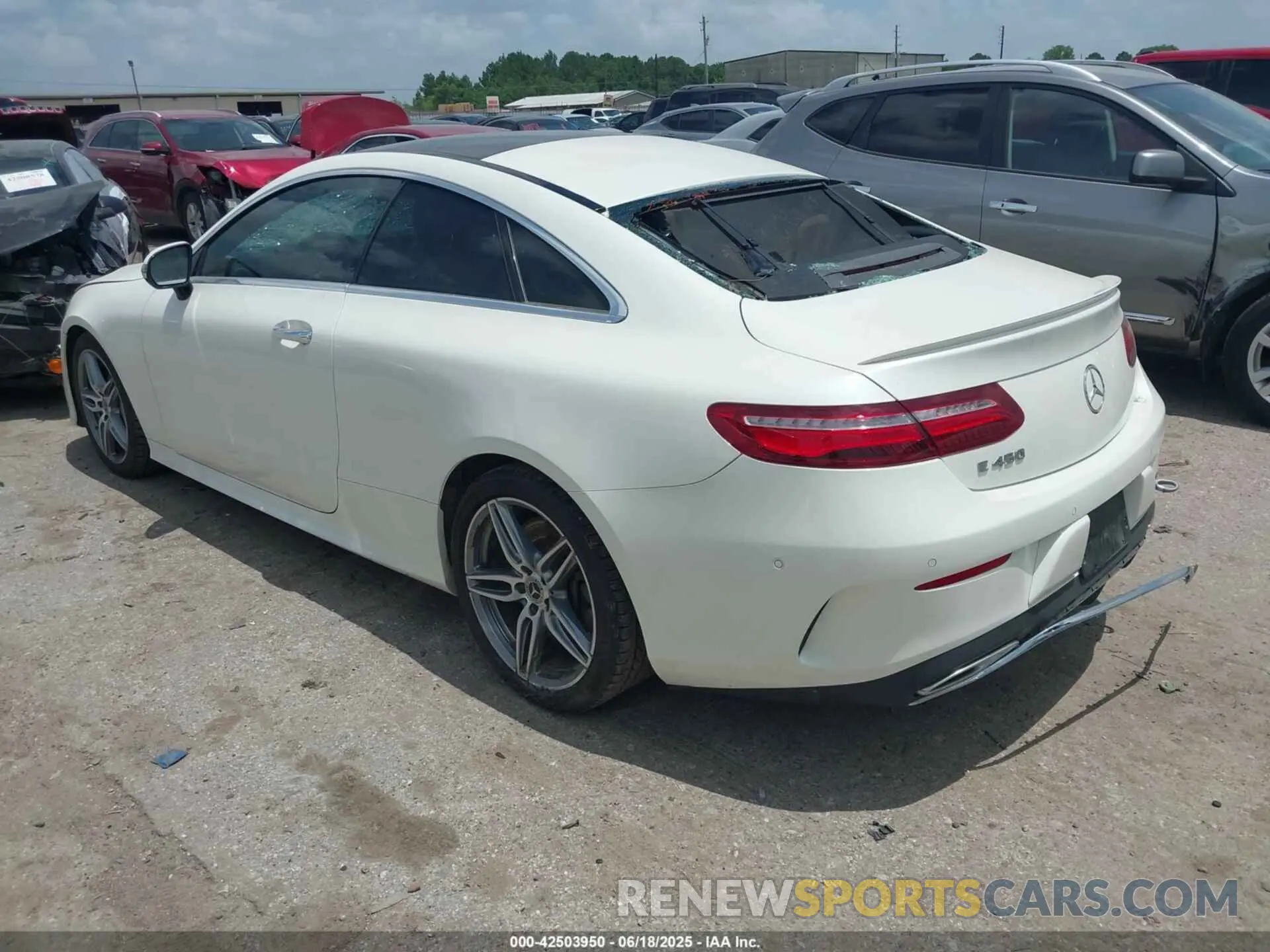 3 fotografías del automóvil dañado WDD1J6HB0KF075748 MERCEDES-BENZ E 450 2019