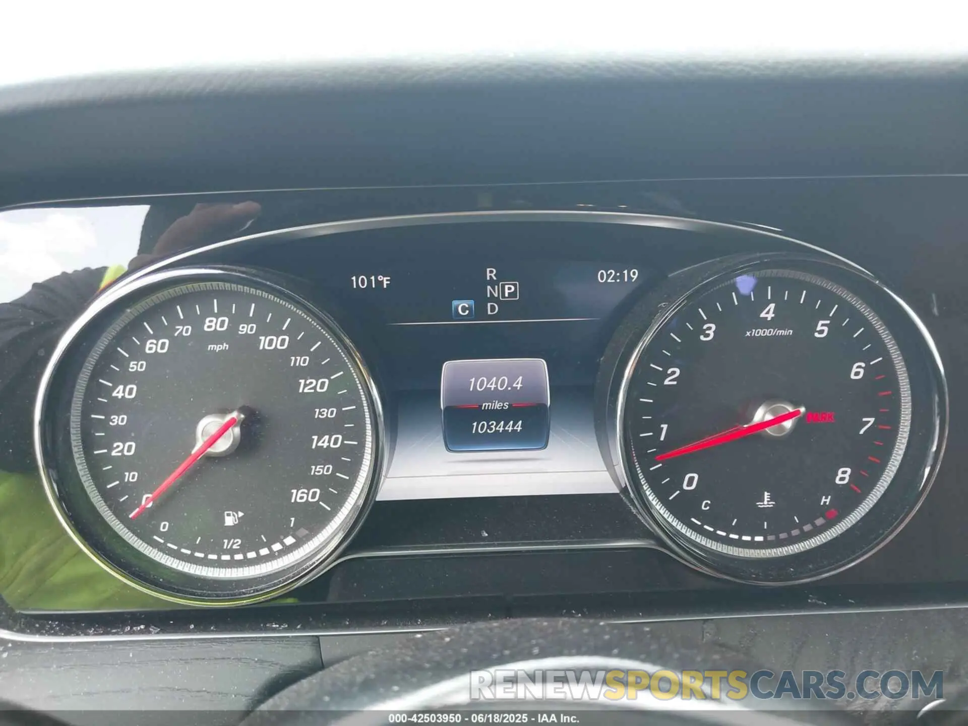 7 fotografías del automóvil dañado WDD1J6HB0KF075748 MERCEDES-BENZ E 450 2019