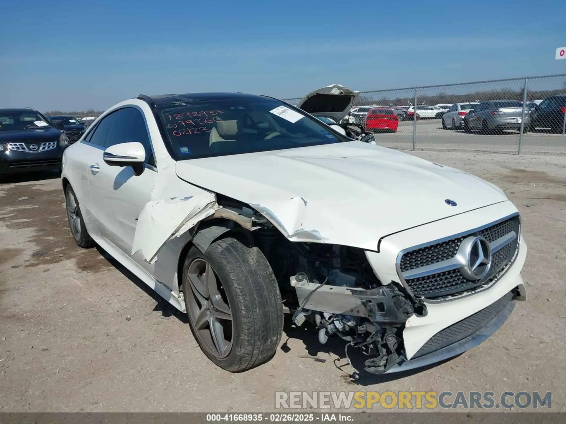1 fotografías del automóvil dañado WDD1J6HB6KF079366 MERCEDES-BENZ E 450 2019