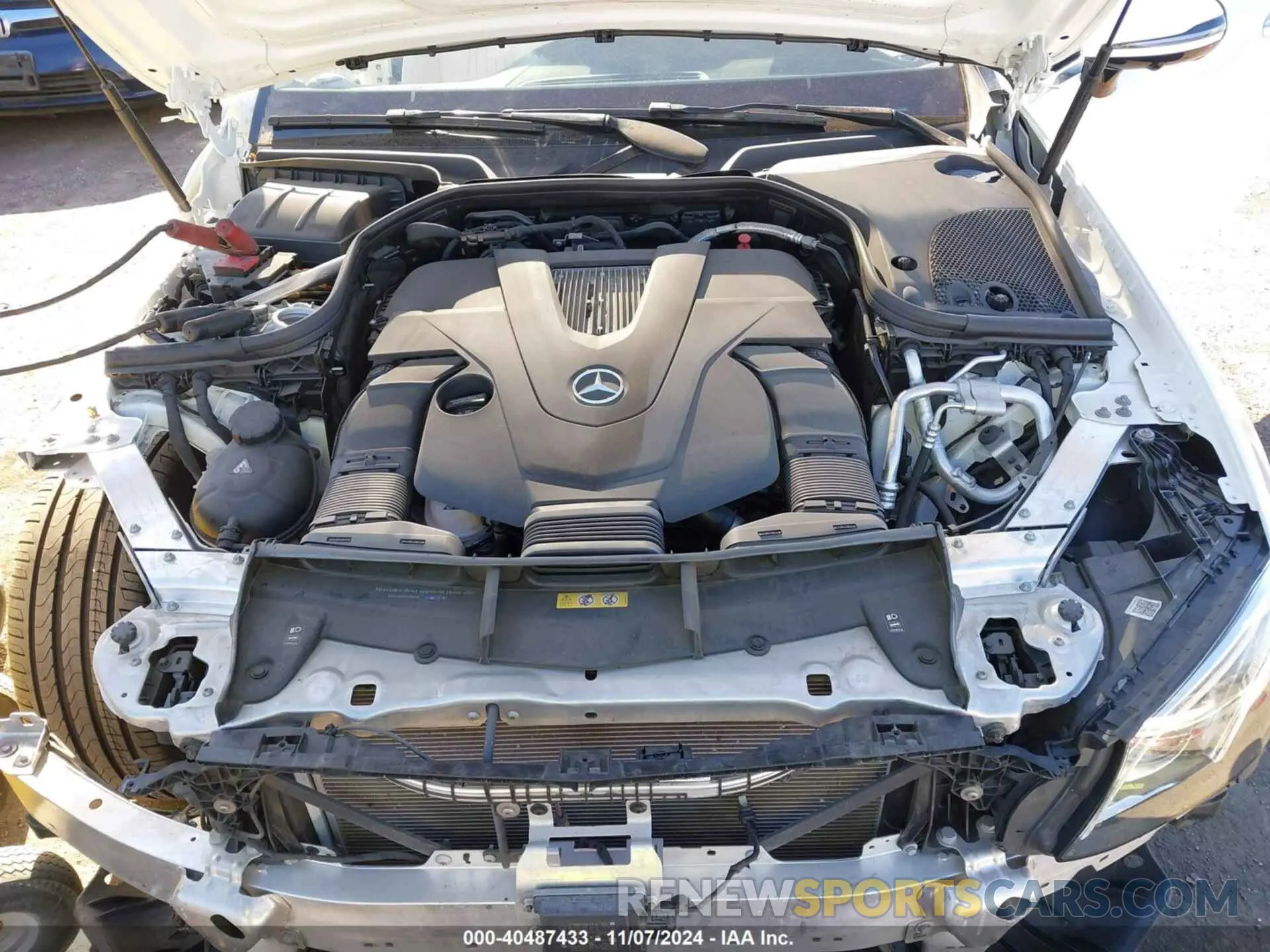 10 fotografías del automóvil dañado WDD1J6HB6KF081635 MERCEDES-BENZ E 450 2019
