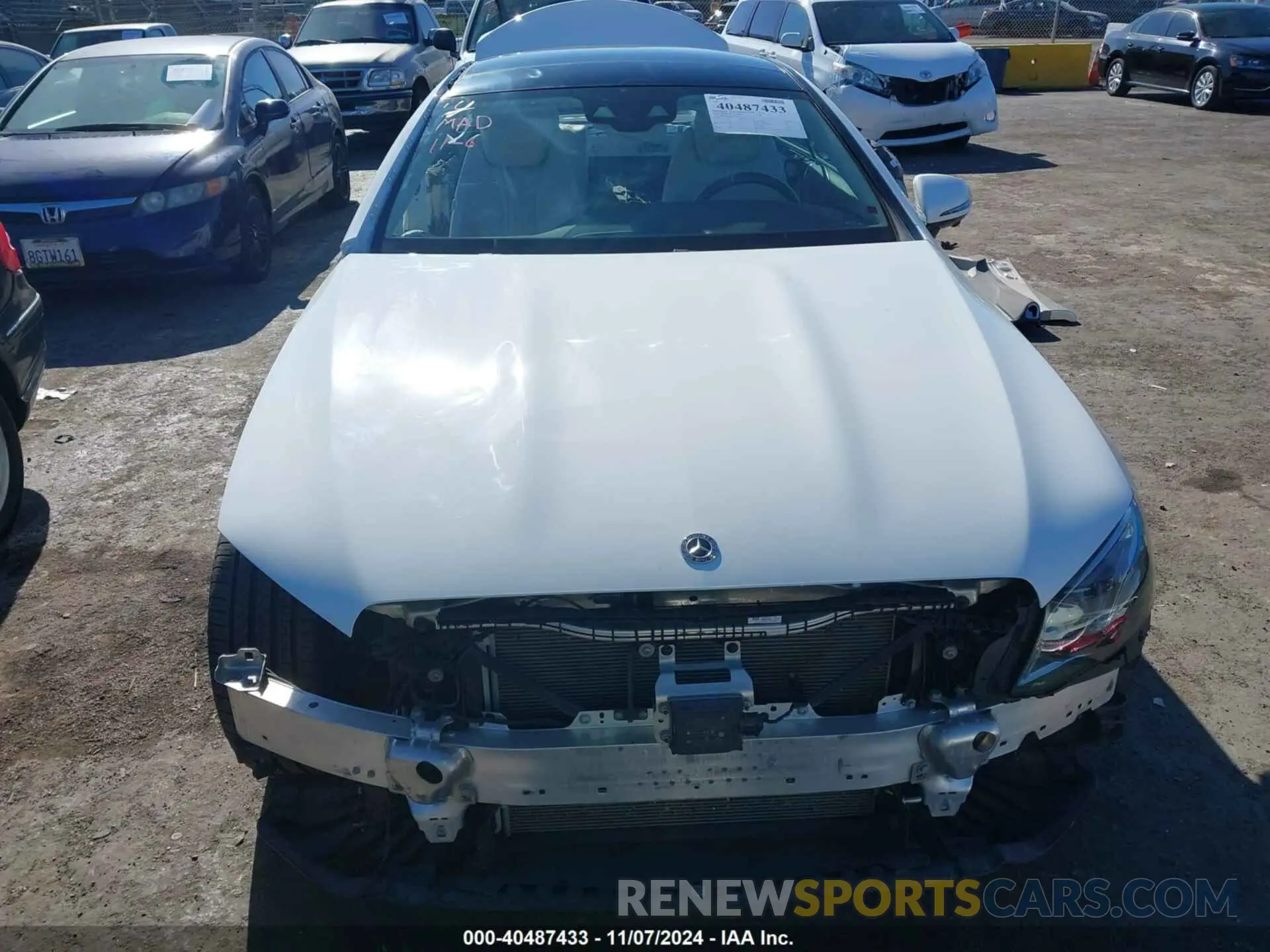 13 fotografías del automóvil dañado WDD1J6HB6KF081635 MERCEDES-BENZ E 450 2019