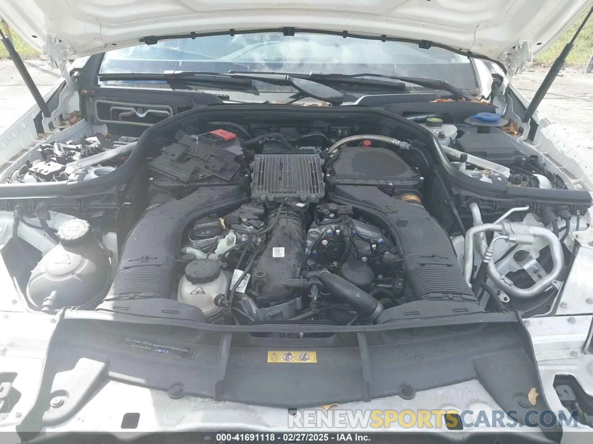 10 fotografías del automóvil dañado WDD1J6HB8KF074413 MERCEDES-BENZ E 450 2019