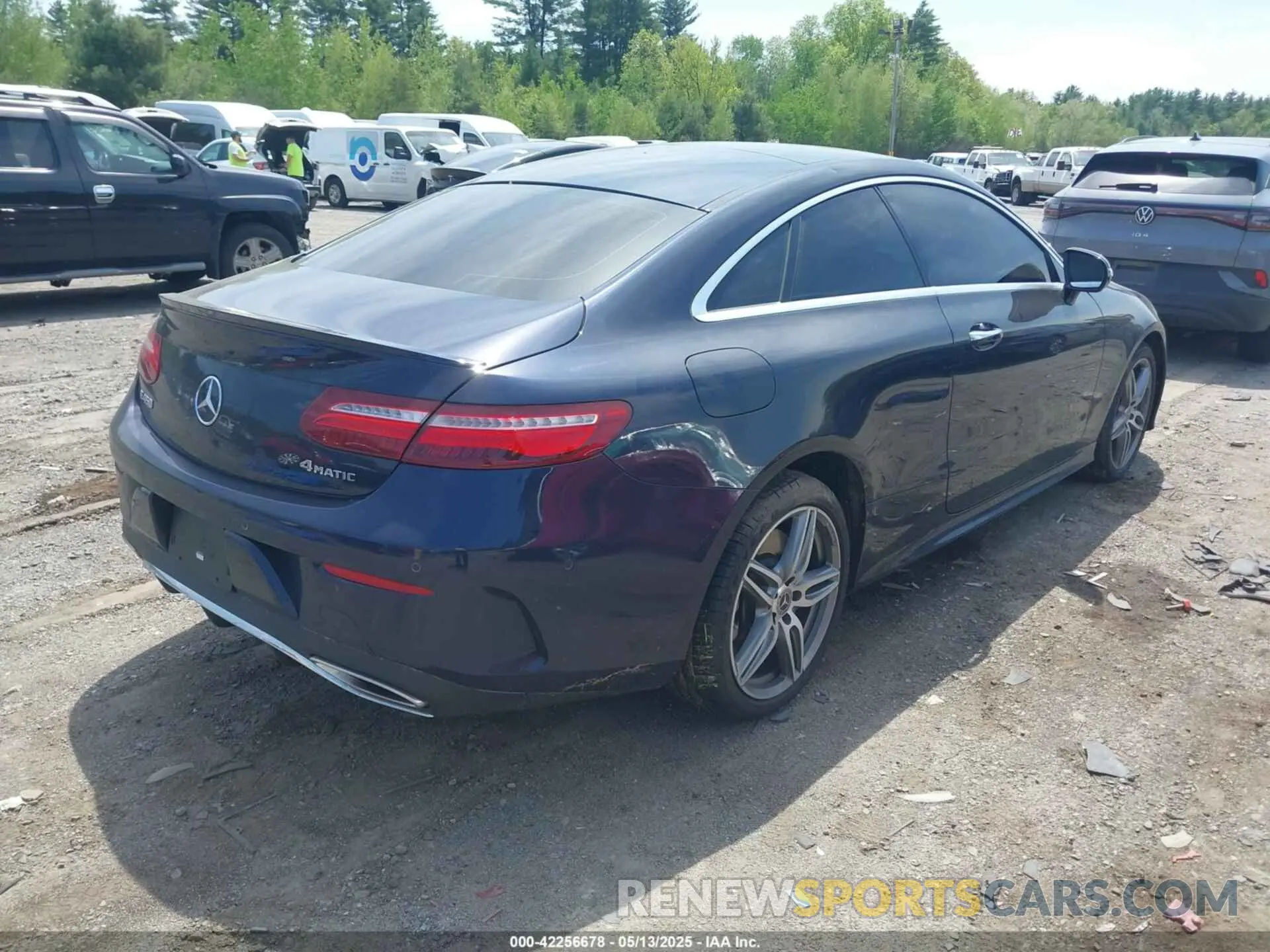 4 fotografías del automóvil dañado WDD1J6JB8KF072039 MERCEDES-BENZ E 450 2019