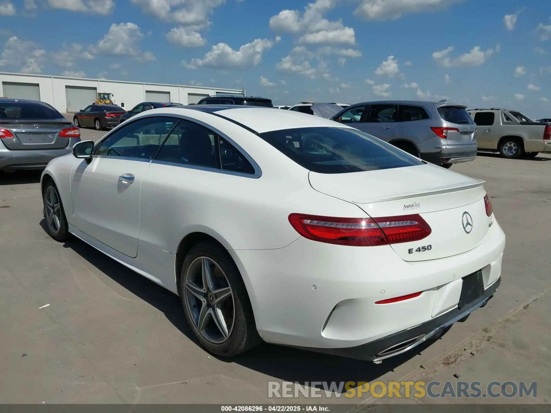 3 fotografías del automóvil dañado WDD1J6JB9KF081820 MERCEDES-BENZ E 450 2019