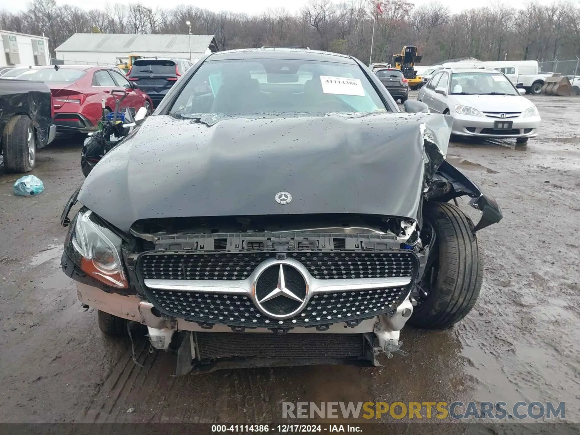 11 fotografías del automóvil dañado WDD1J6JBXKF114257 MERCEDES-BENZ E 450 2019