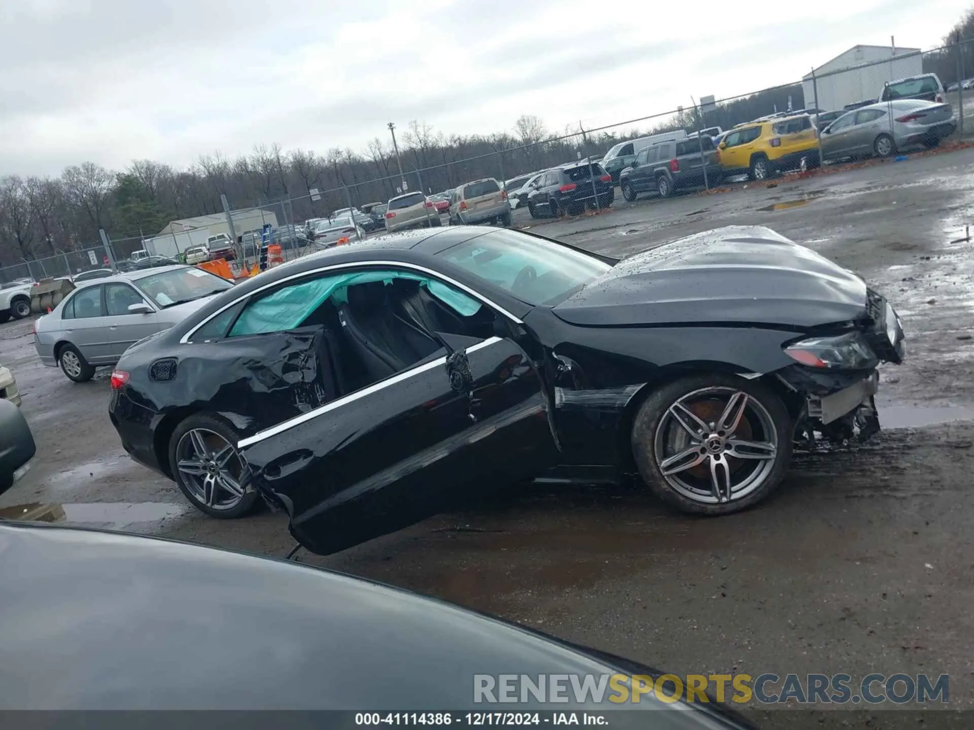 12 fotografías del automóvil dañado WDD1J6JBXKF114257 MERCEDES-BENZ E 450 2019
