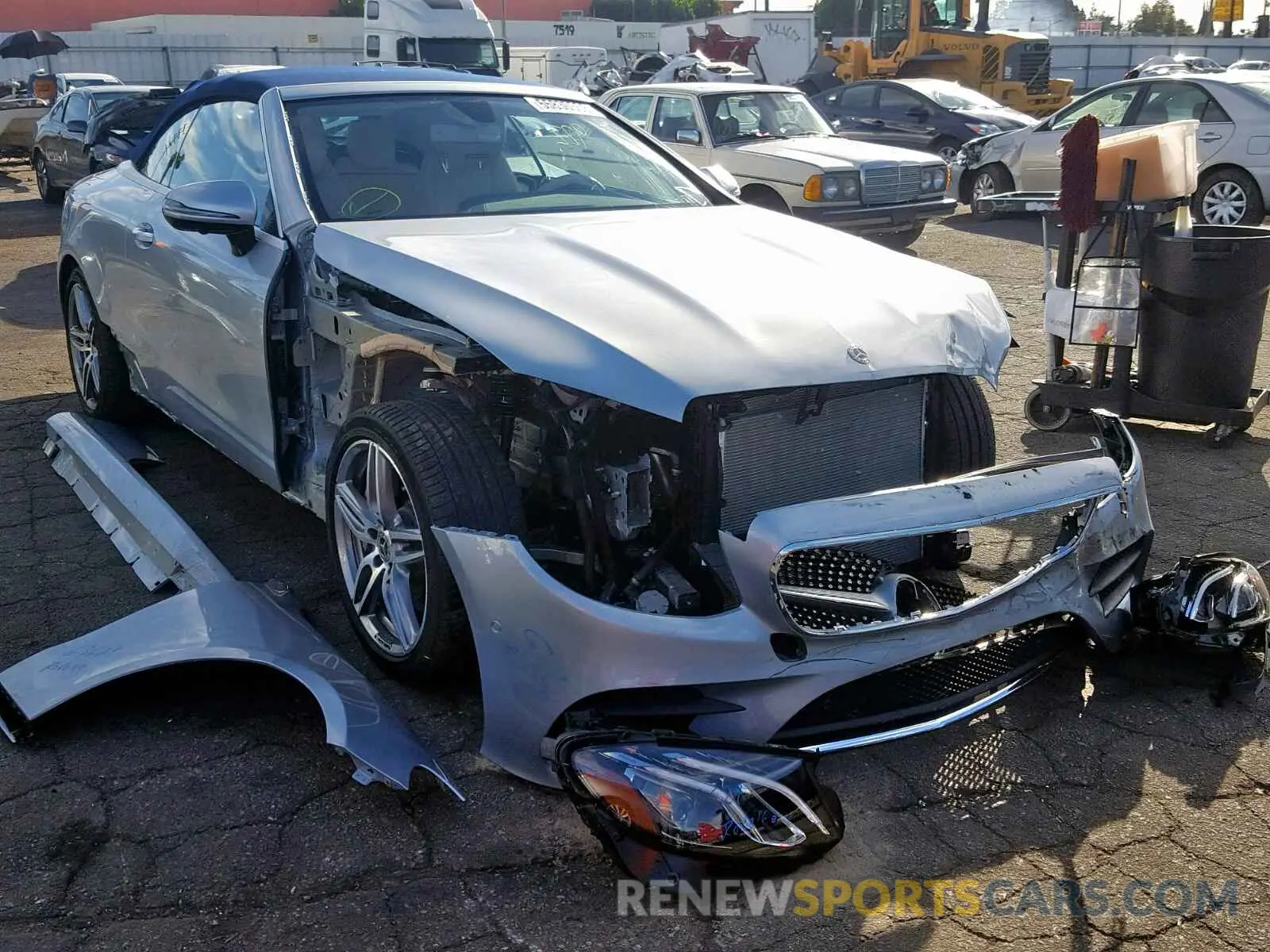 1 fotografías del automóvil dañado WDD1K6HB6KF075816 MERCEDES-BENZ E 450 2019