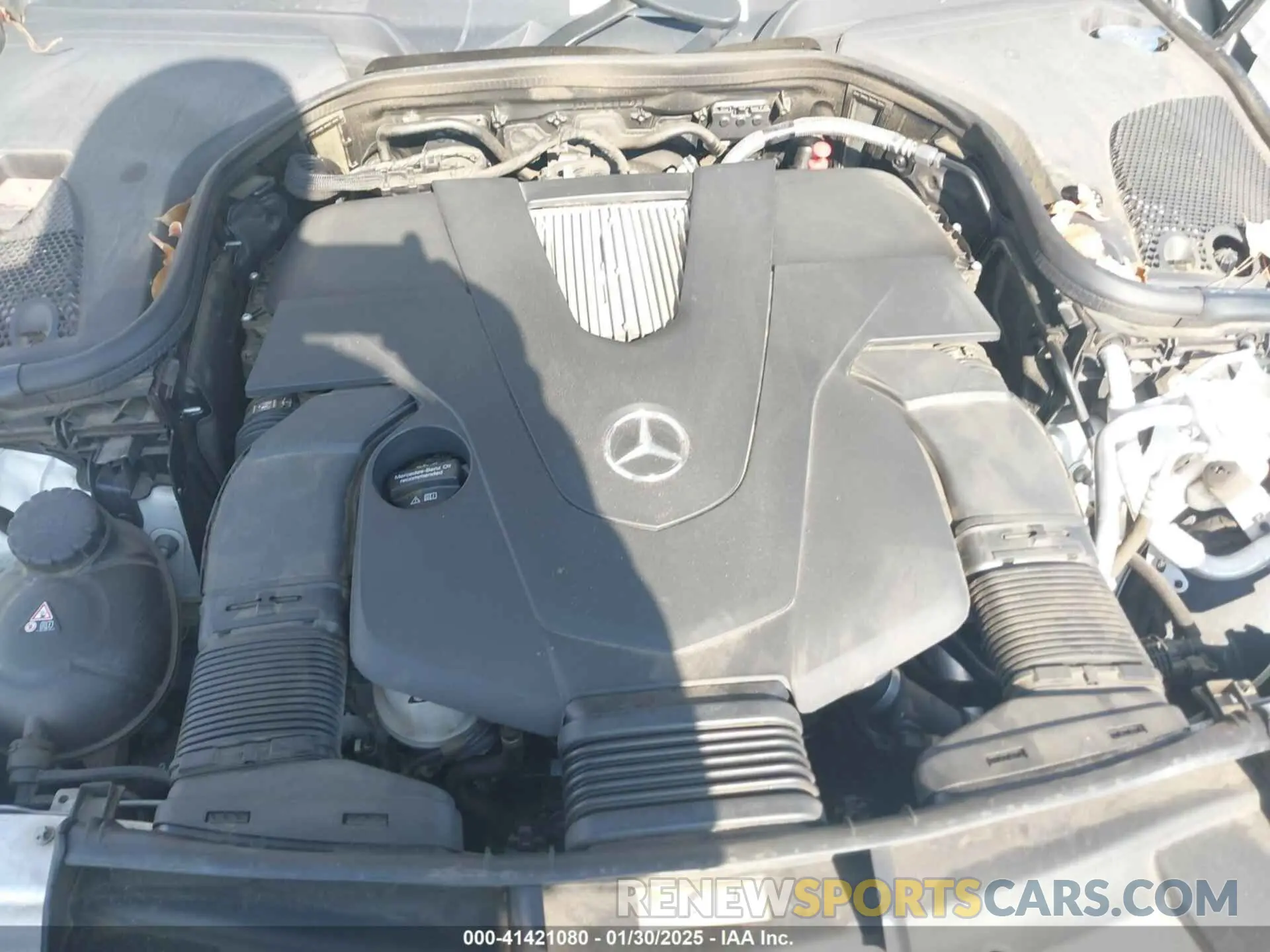 10 fotografías del automóvil dañado W1K1J6HB3LF144790 MERCEDES-BENZ E 450 2020