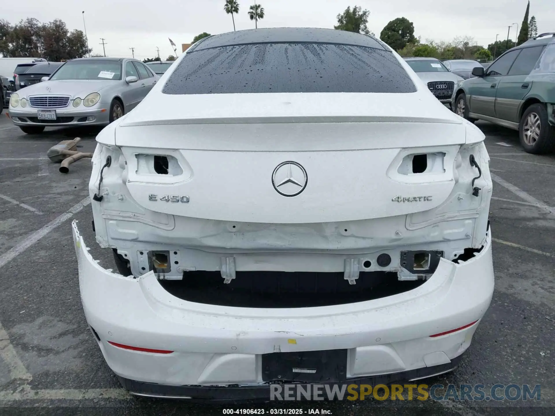 17 fotografías del automóvil dañado W1K1J6JB1LF141462 MERCEDES-BENZ E 450 2020