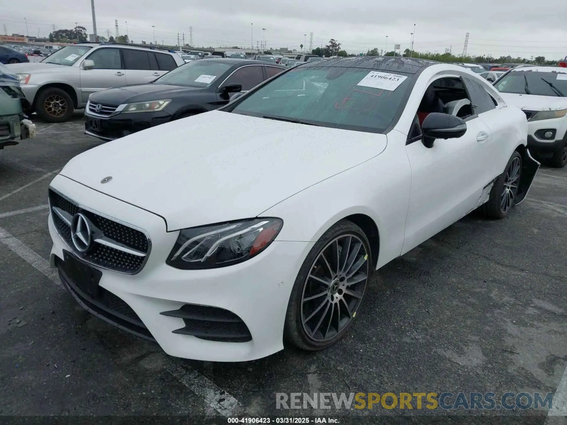 2 fotografías del automóvil dañado W1K1J6JB1LF141462 MERCEDES-BENZ E 450 2020
