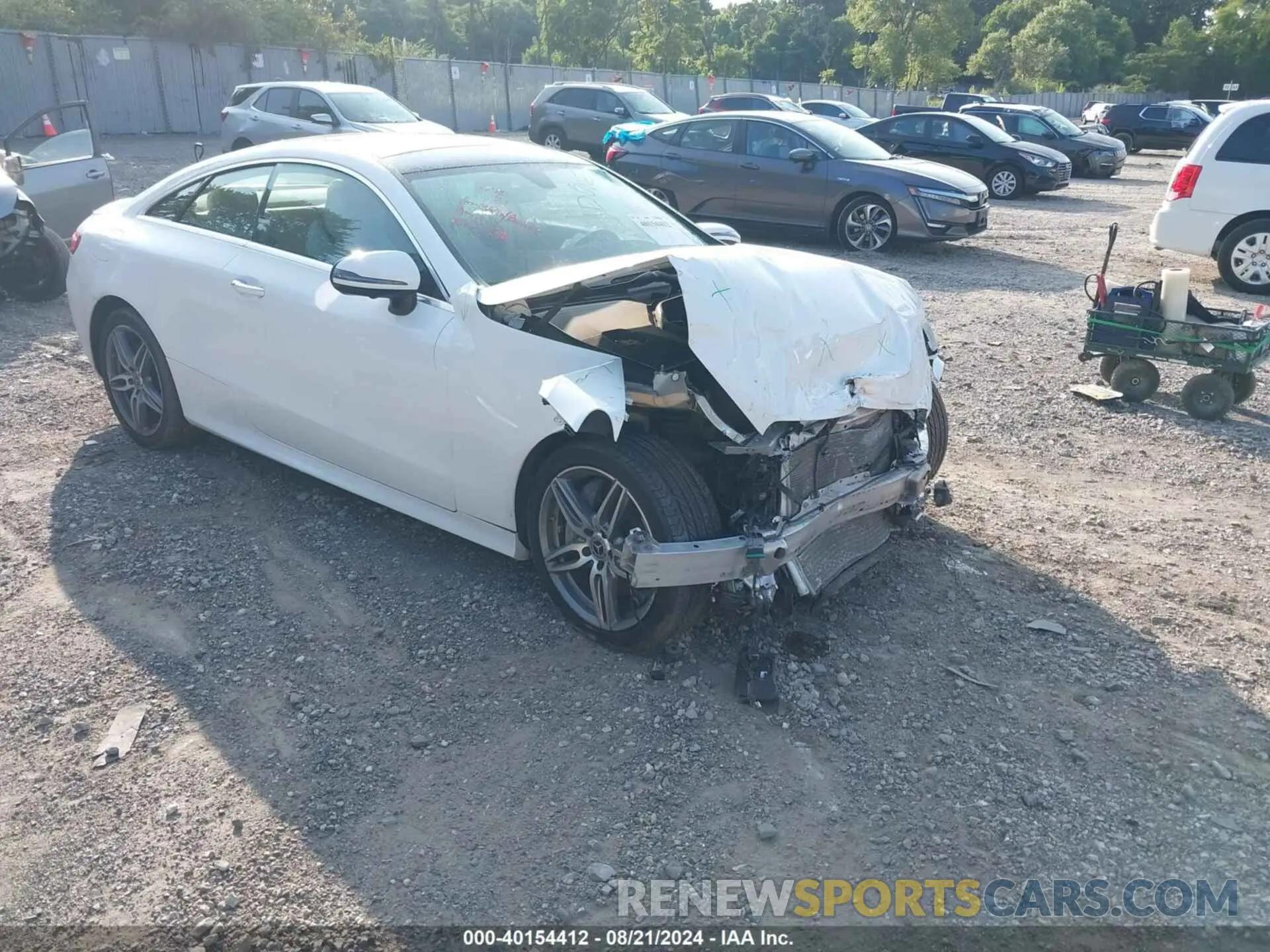 1 fotografías del automóvil dañado W1K1J6JB2LF134276 MERCEDES-BENZ E 450 2020