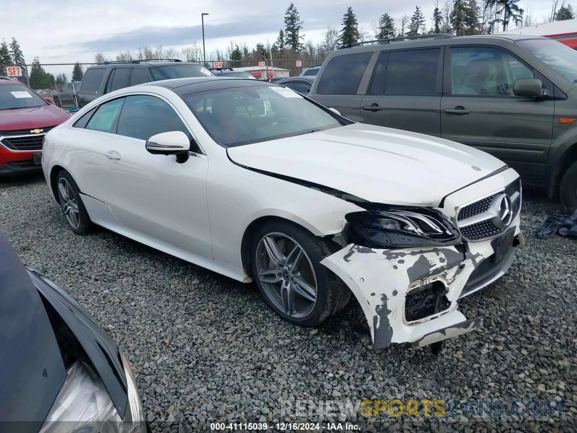 1 fotografías del automóvil dañado W1K1J6JB3LF132228 MERCEDES-BENZ E 450 2020