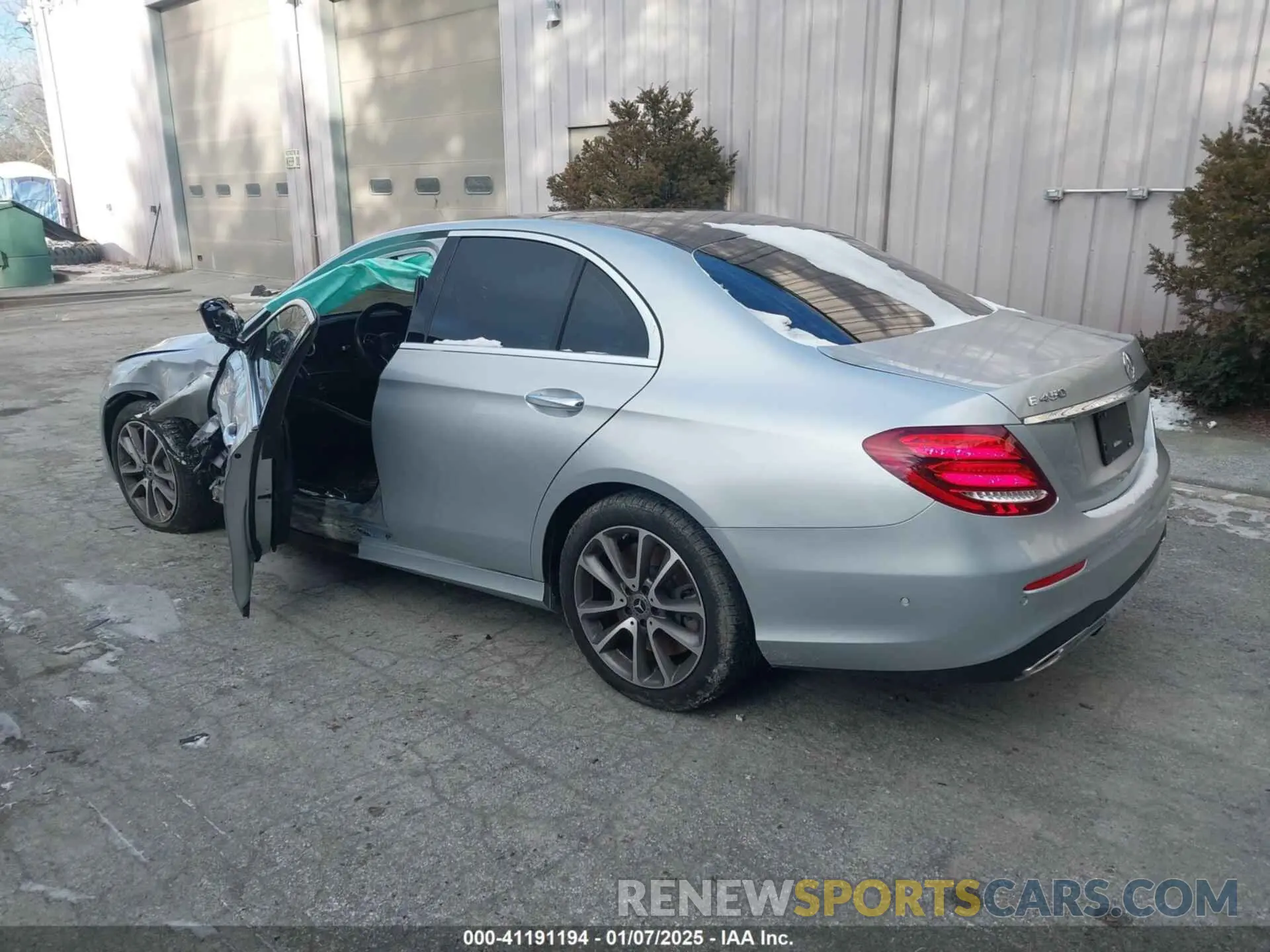 3 fotografías del automóvil dañado W1KZF6JB1LA806636 MERCEDES-BENZ E 450 2020