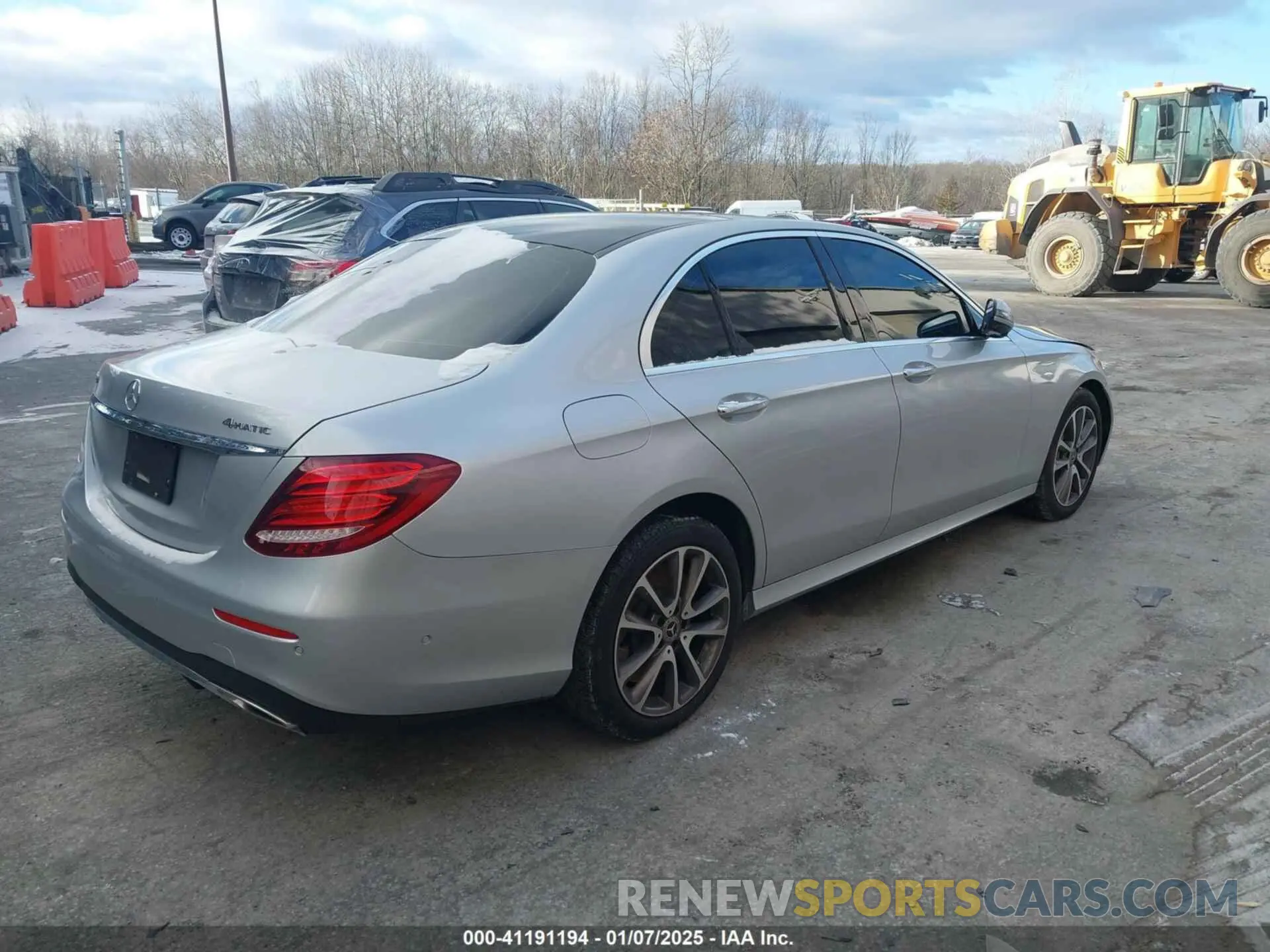 4 fotografías del automóvil dañado W1KZF6JB1LA806636 MERCEDES-BENZ E 450 2020