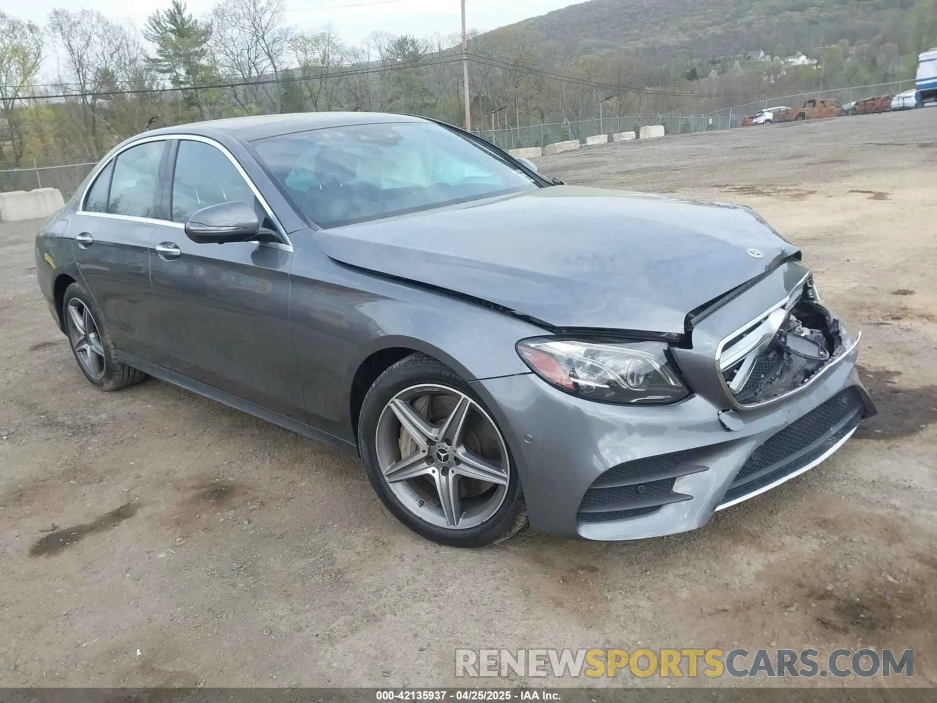 1 fotografías del automóvil dañado W1KZF6JB4LA832485 MERCEDES-BENZ E 450 2020