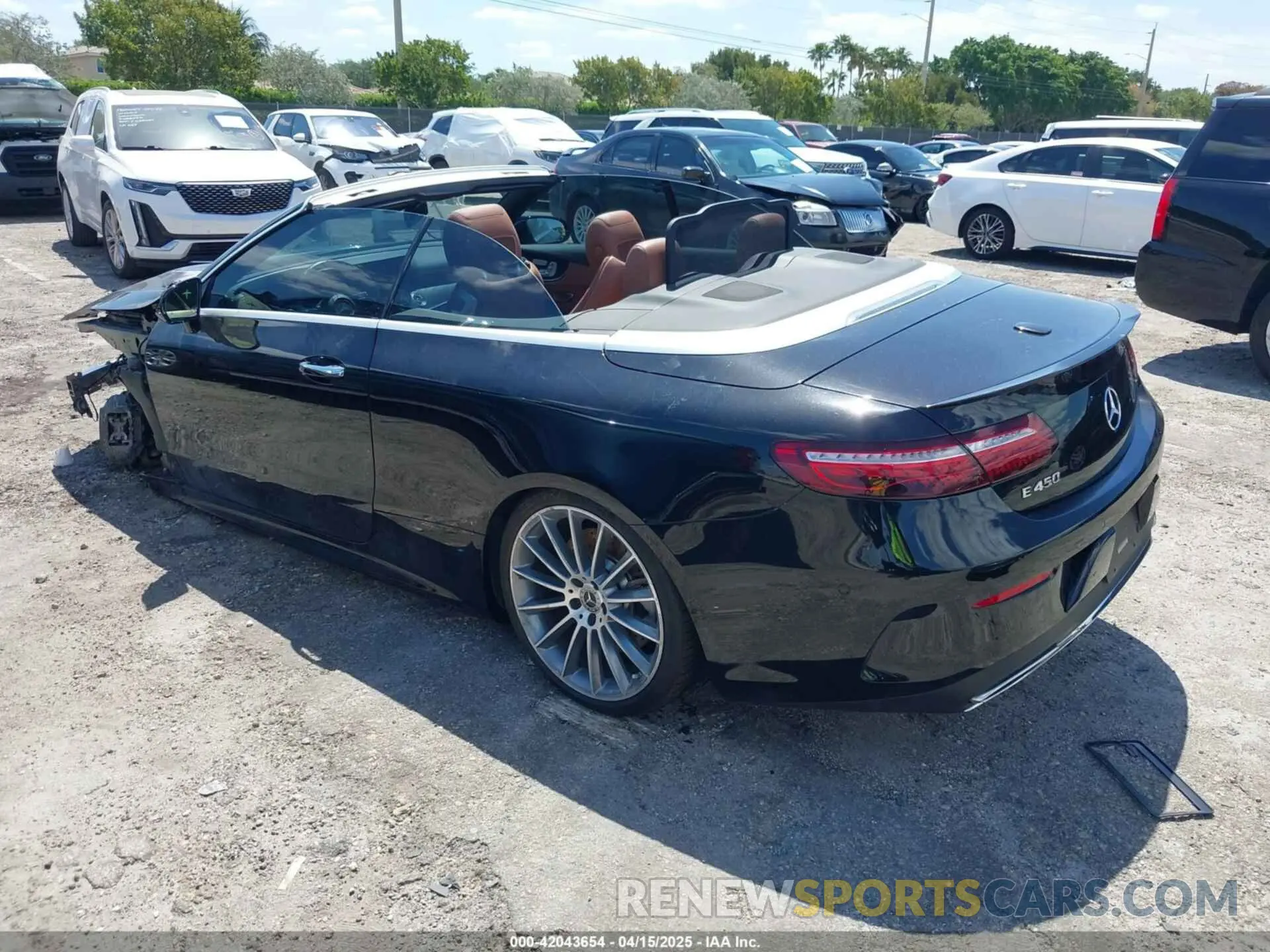 3 fotografías del automóvil dañado W1K1K5JB5PF206651 MERCEDES-BENZ E 450 2023