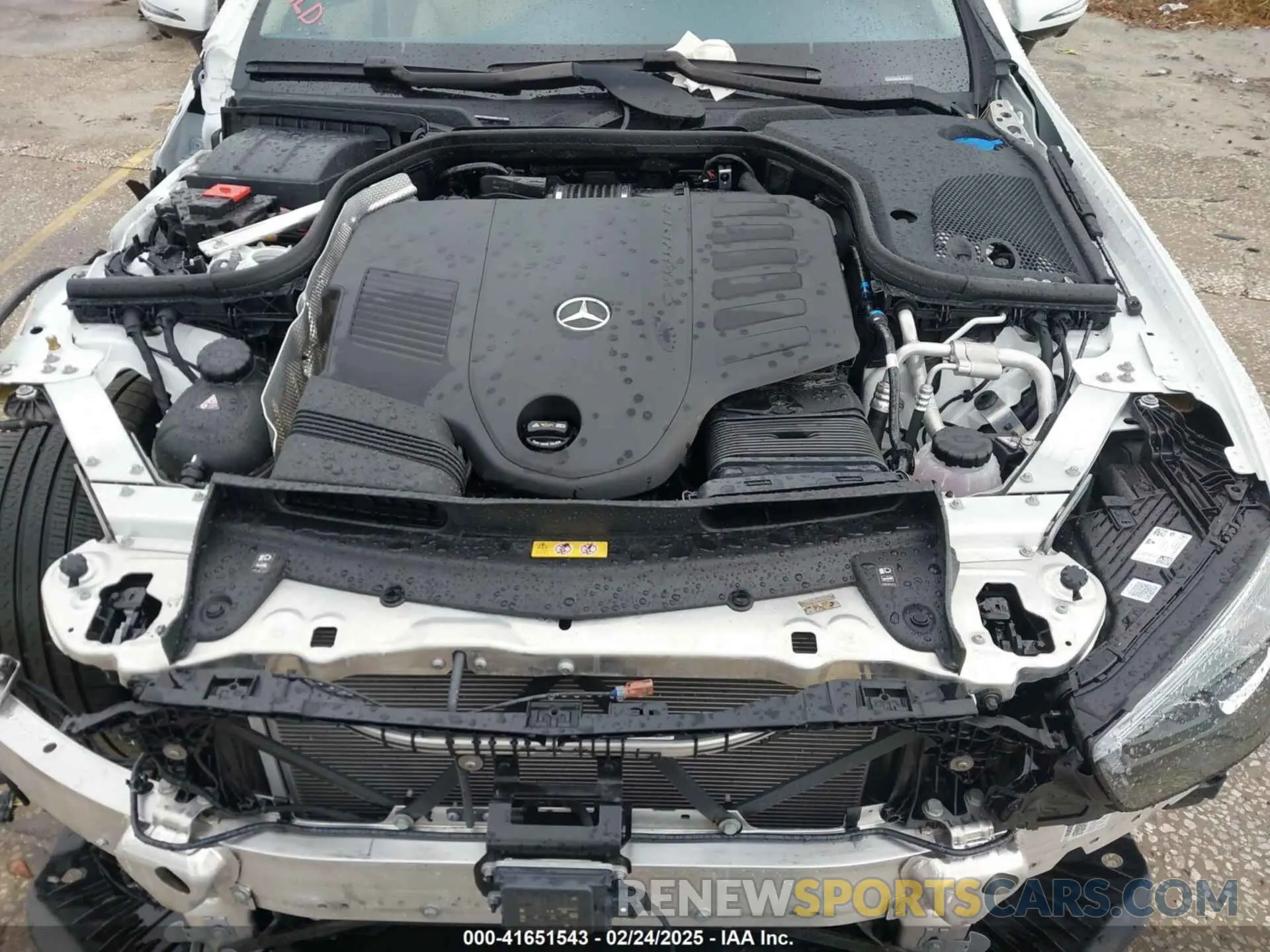 10 fotografías del automóvil dañado W1K1K5KB0PF208127 MERCEDES-BENZ E 450 2023