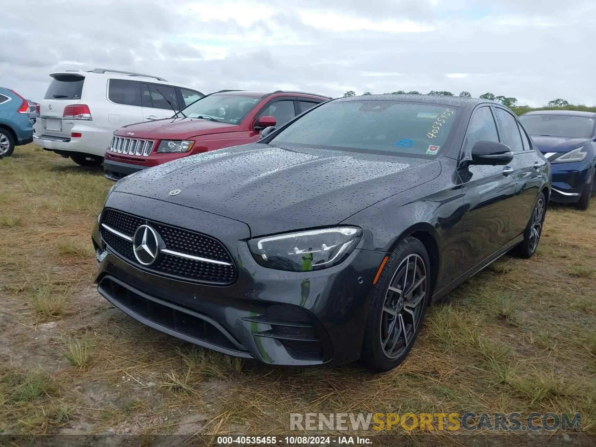 2 fotografías del automóvil dañado W1KZF5KB6PB164519 MERCEDES-BENZ E 450 2023