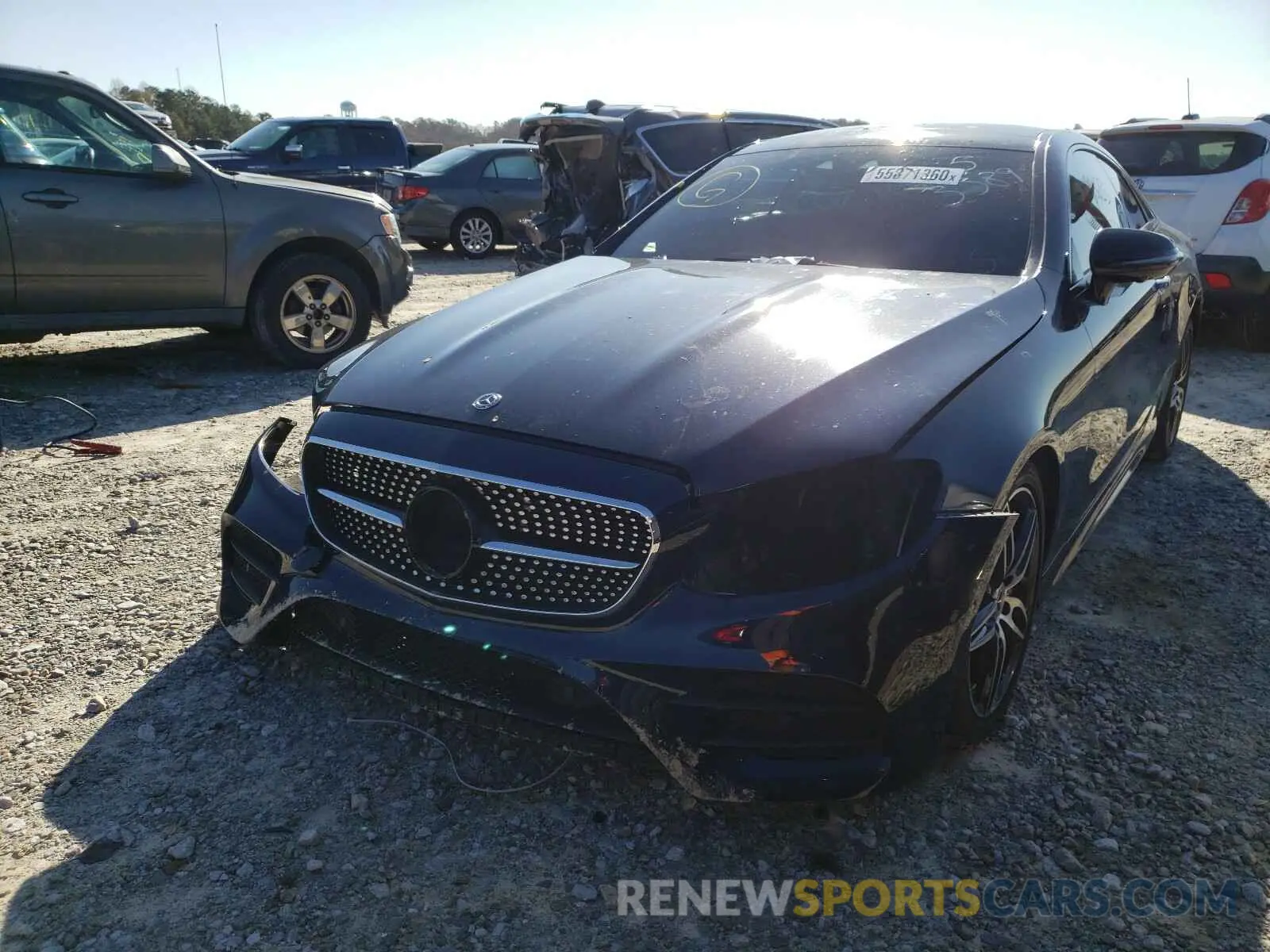 2 fotografías del automóvil dañado WDD1J6JB5KF103389 MERCEDES-BENZ E 450 4MAT 2019