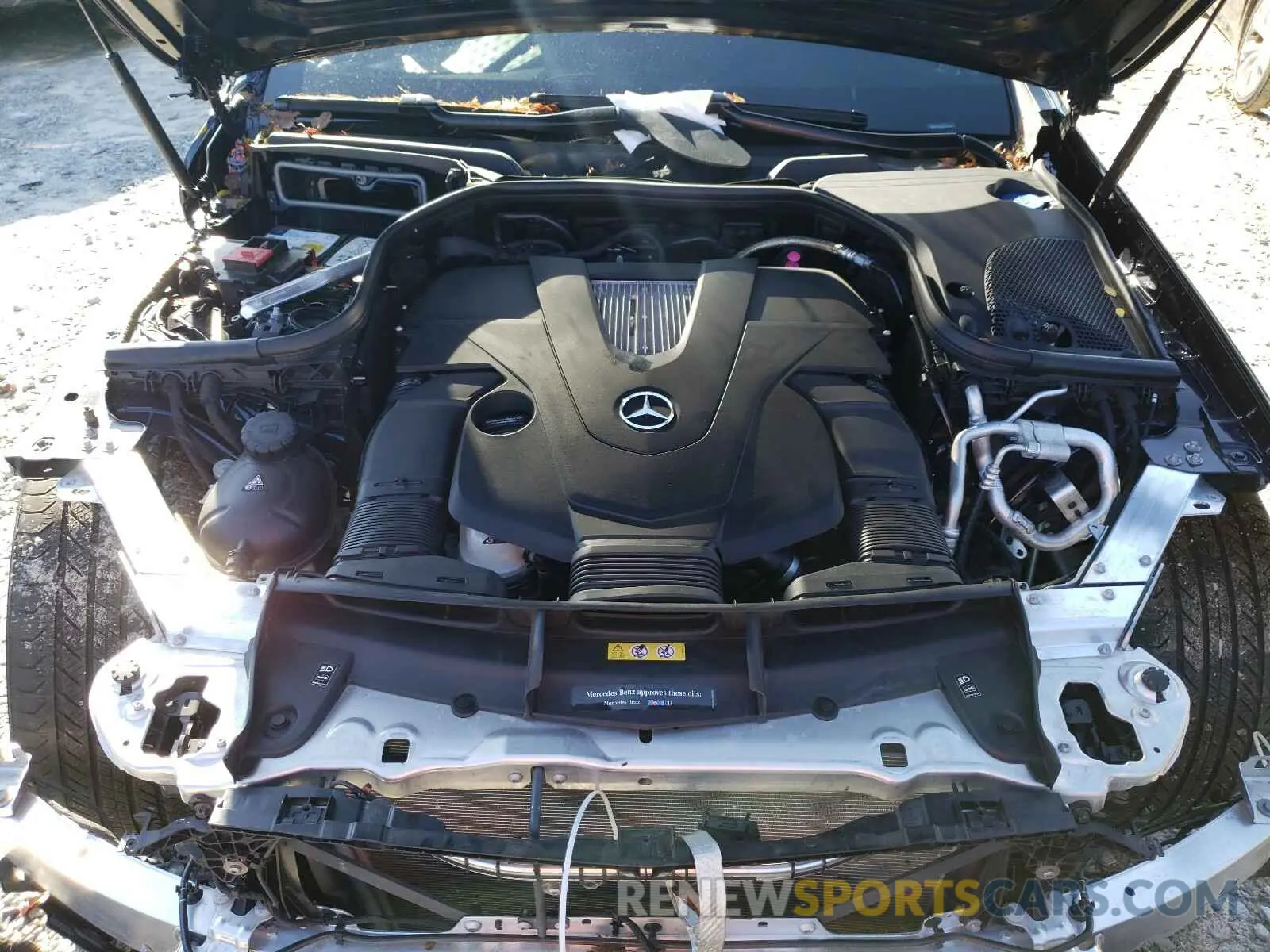 7 fotografías del automóvil dañado WDD1J6JB5KF103389 MERCEDES-BENZ E 450 4MAT 2019