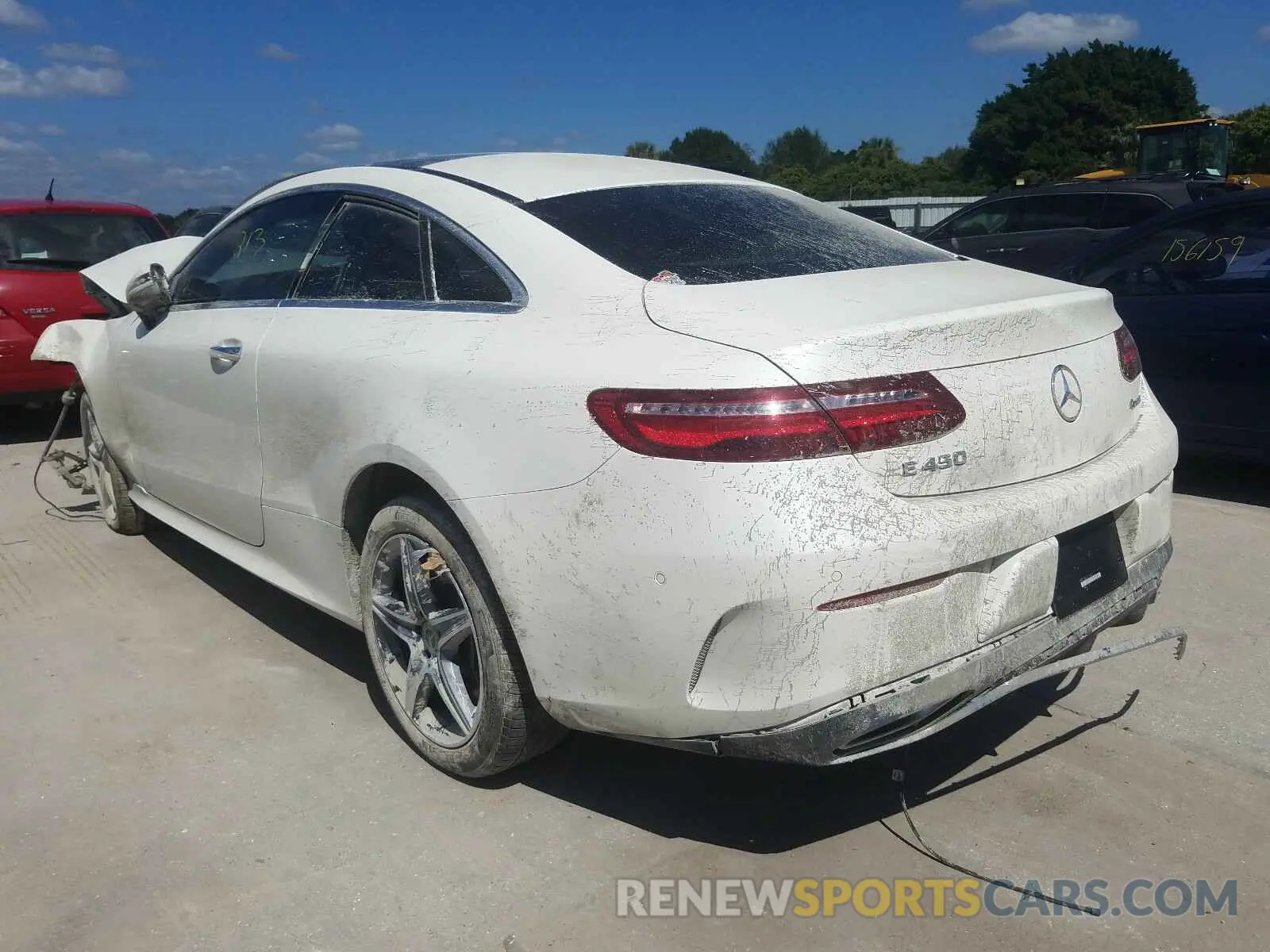 3 fotografías del automóvil dañado WDD1J6JB9KF078433 MERCEDES-BENZ E 450 4MAT 2019