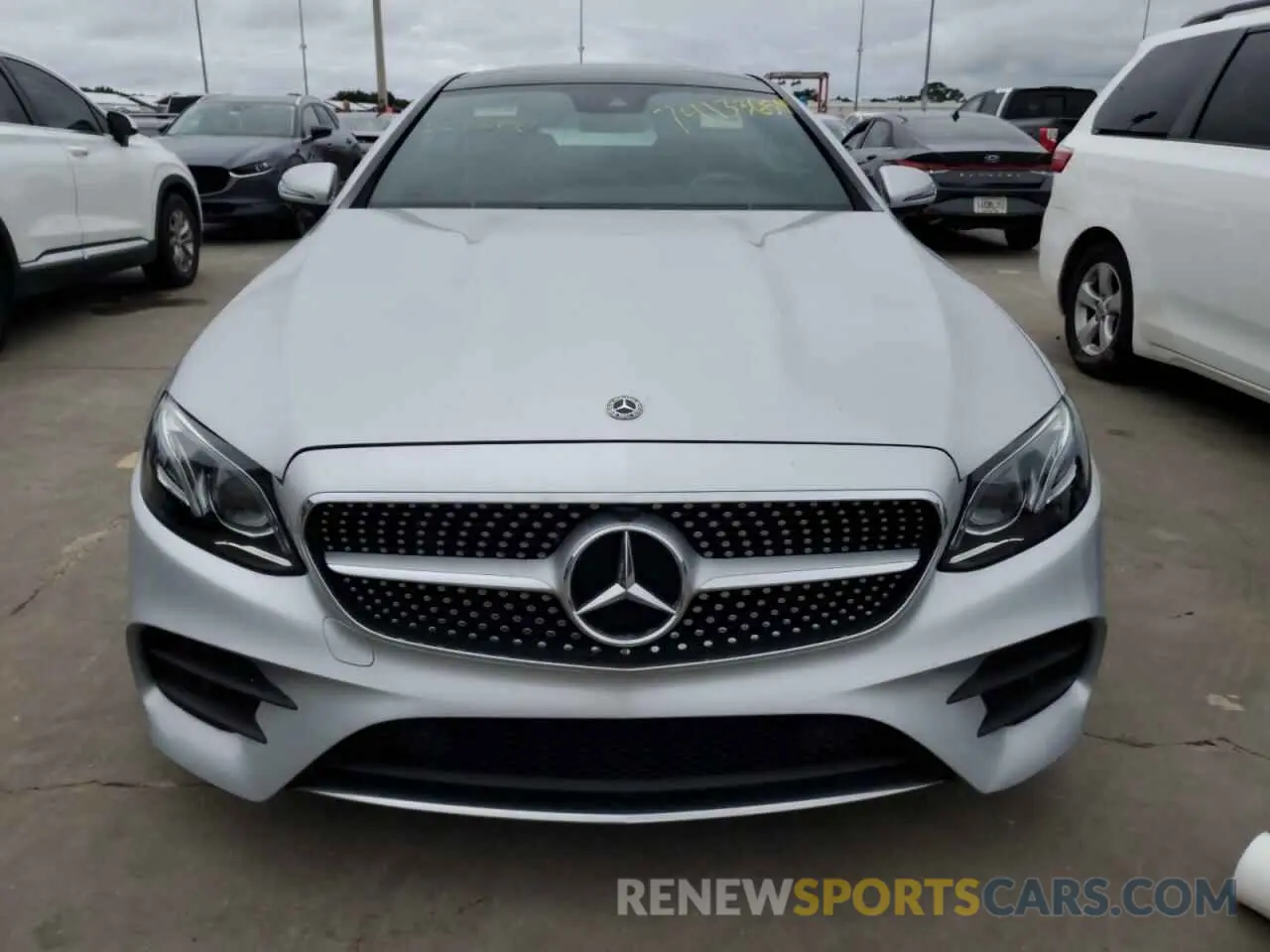 5 fotografías del automóvil dañado WDD1J6HB7KF108437 MERCEDES-BENZ E-CLASS 2019