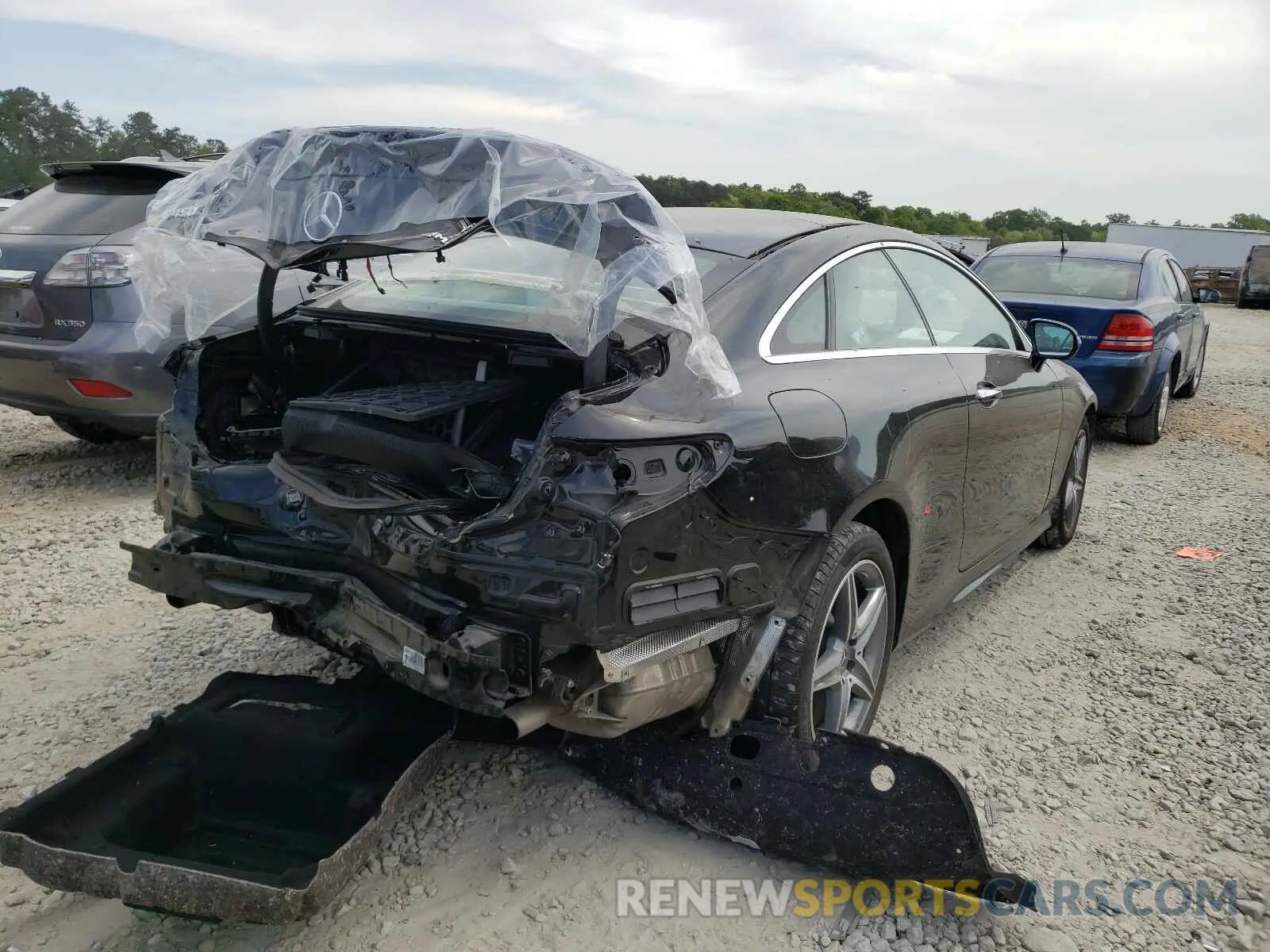 4 fotografías del automóvil dañado WDD1J6JB5KF078431 MERCEDES-BENZ E CLASS 2019