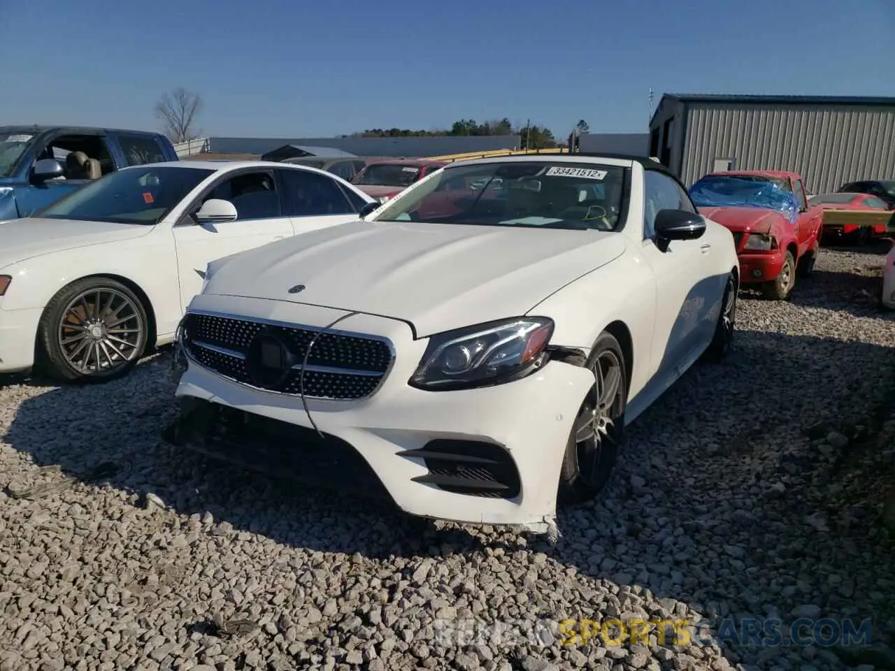 2 fotografías del automóvil dañado WDD1K6HB0KF116800 MERCEDES-BENZ E-CLASS 2019