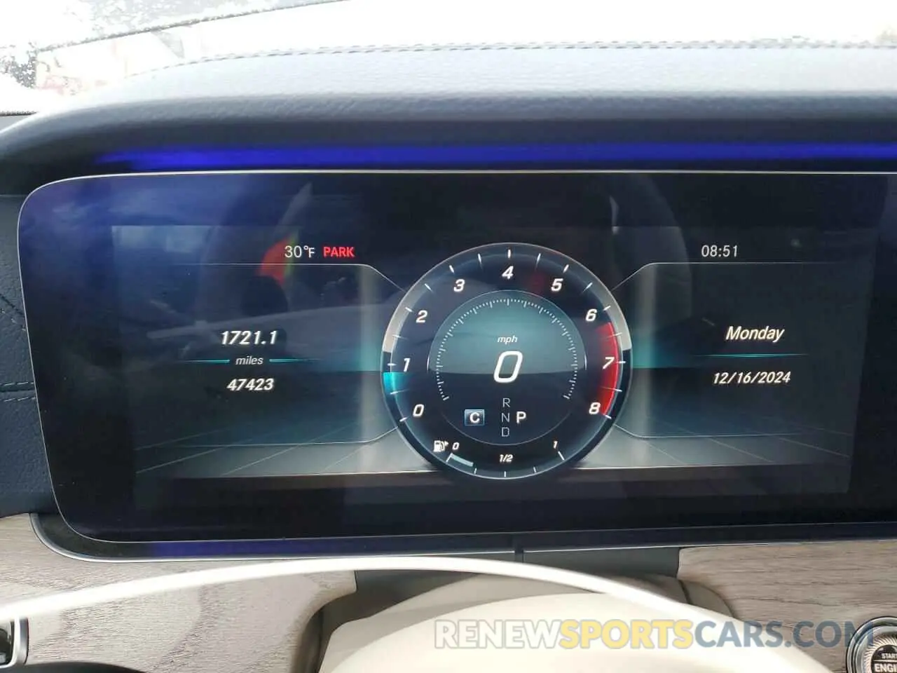 9 fotografías del automóvil dañado WDD1K6JB6KF115340 MERCEDES-BENZ E-CLASS 2019
