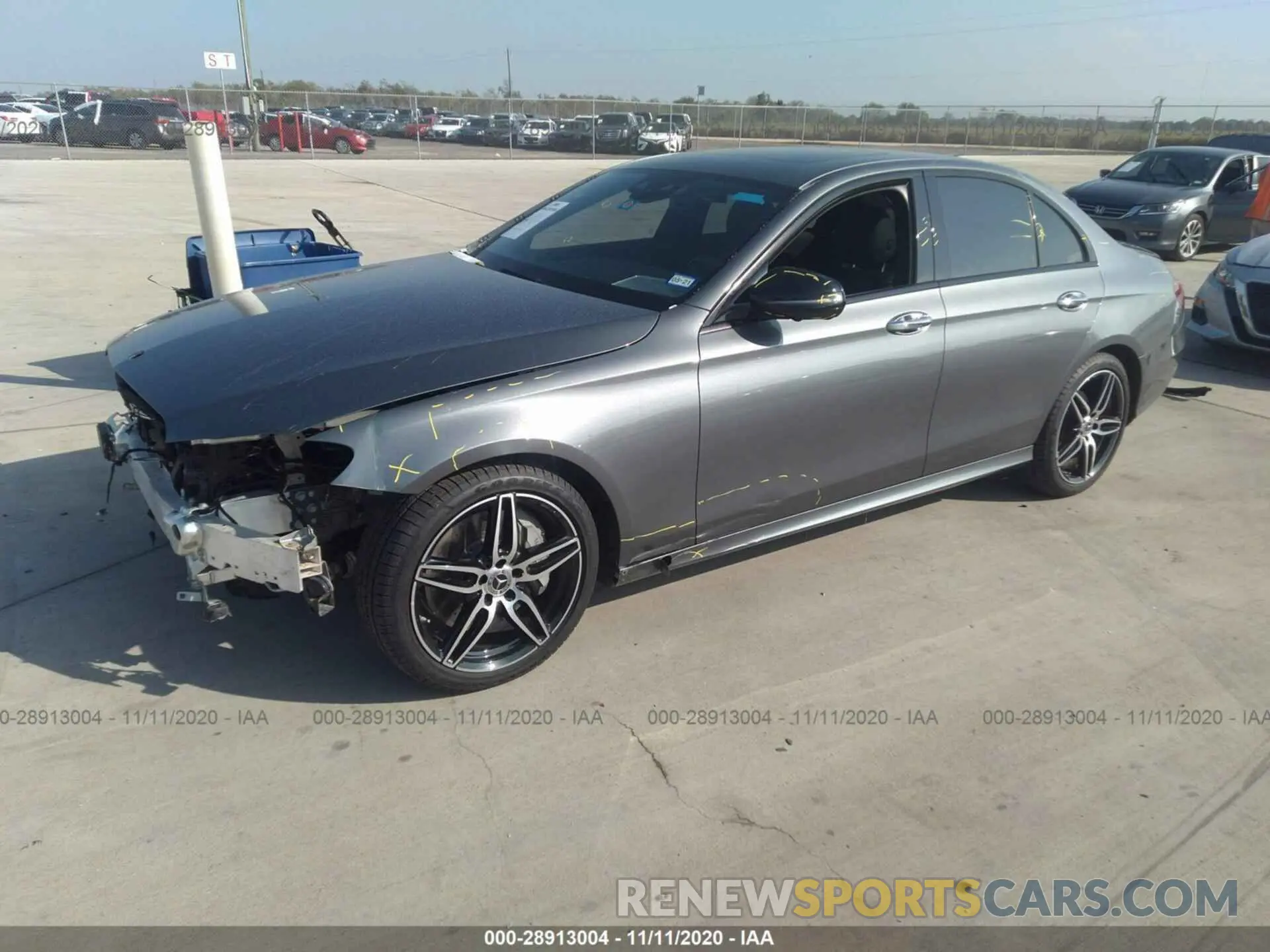 2 fotografías del automóvil dañado WDDZF4JB0KA644856 MERCEDES-BENZ E-CLASS 2019