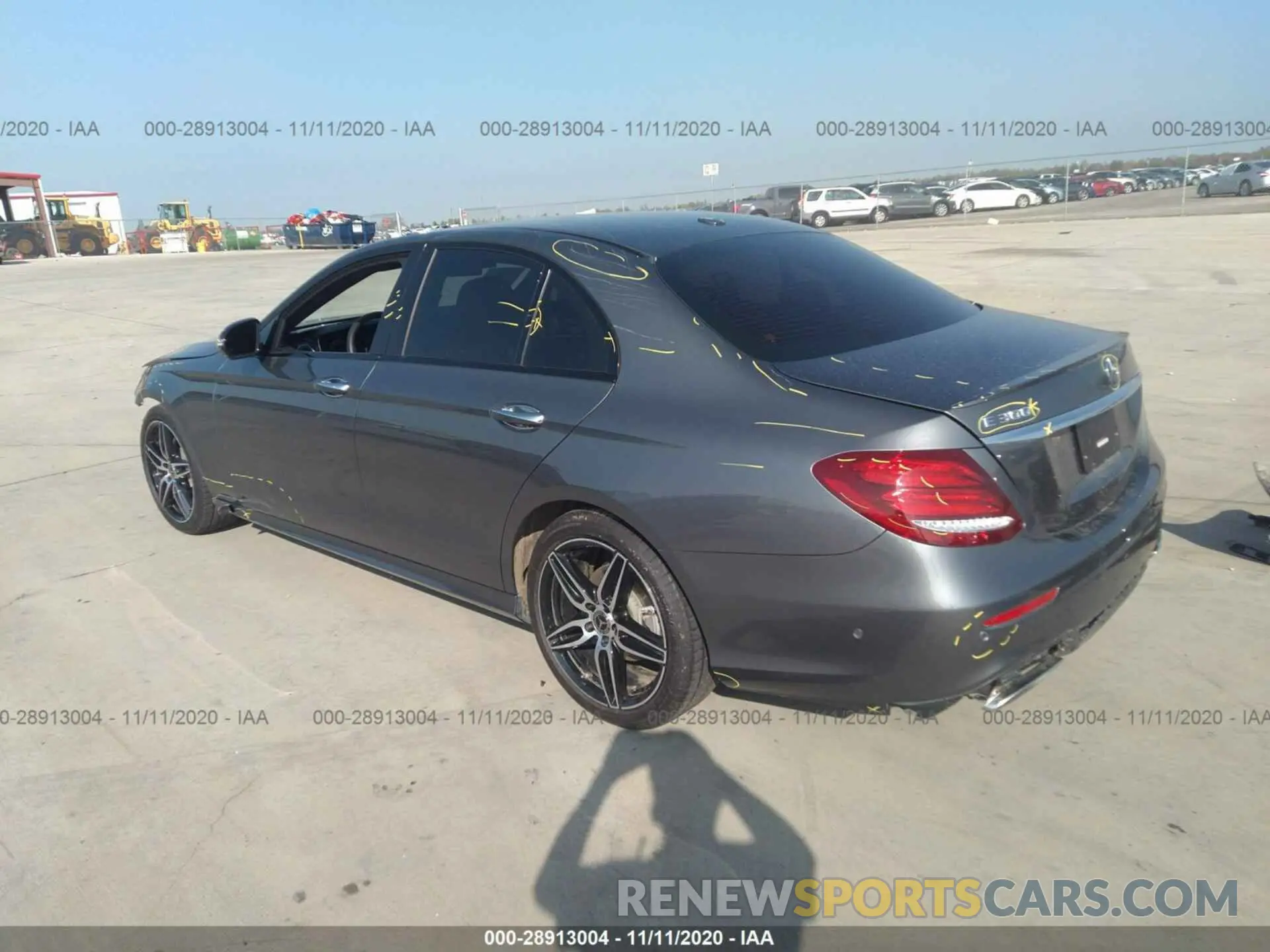 3 fotografías del automóvil dañado WDDZF4JB0KA644856 MERCEDES-BENZ E-CLASS 2019