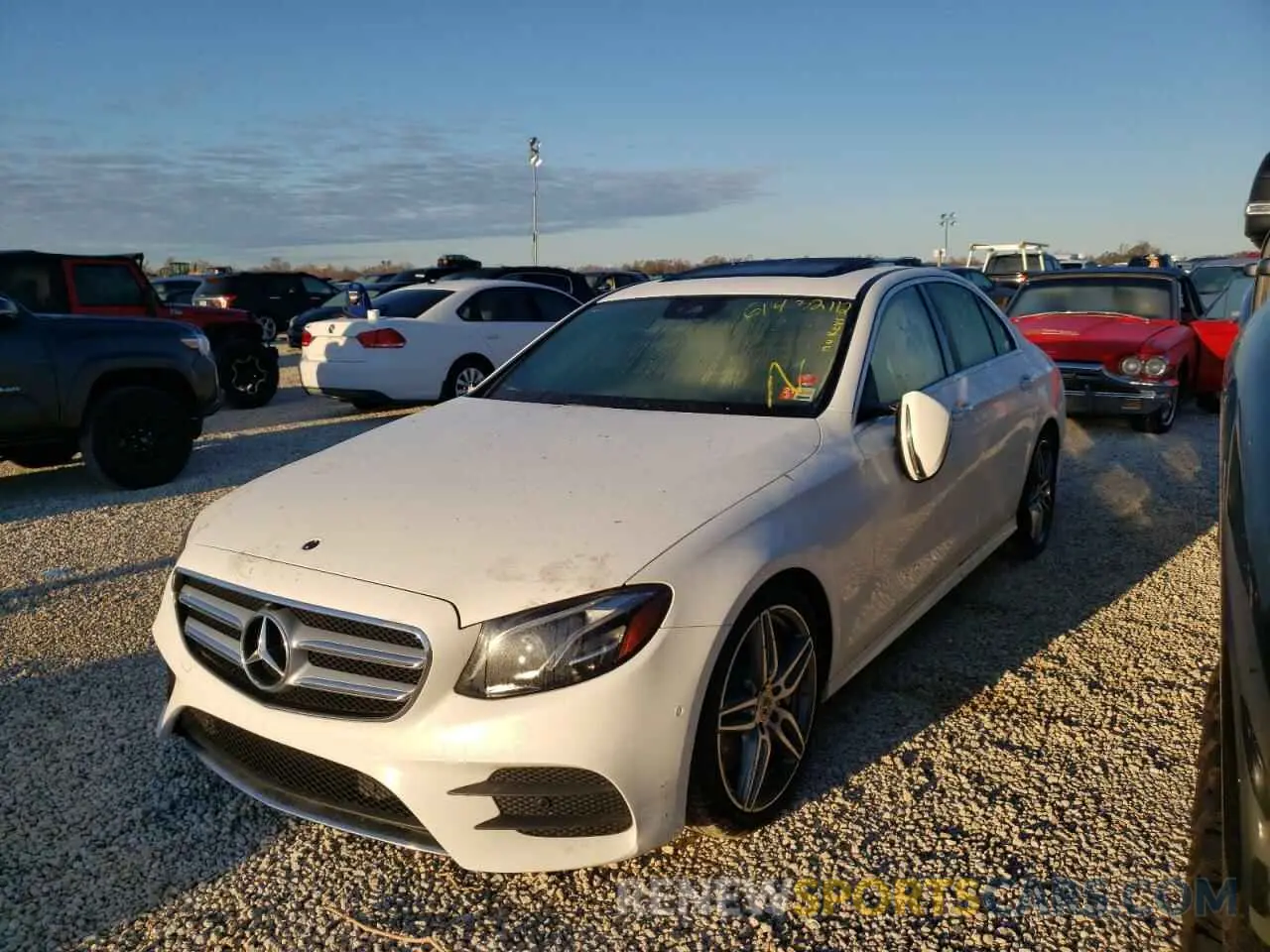 2 fotografías del automóvil dañado WDDZF4JB1KA604673 MERCEDES-BENZ E-CLASS 2019