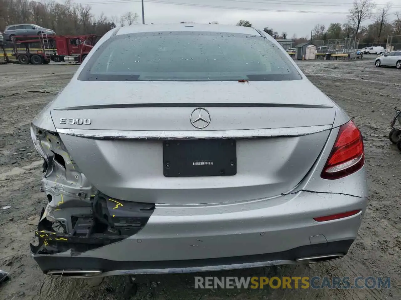 6 fotografías del automóvil dañado WDDZF4JB2KA521043 MERCEDES-BENZ E-CLASS 2019