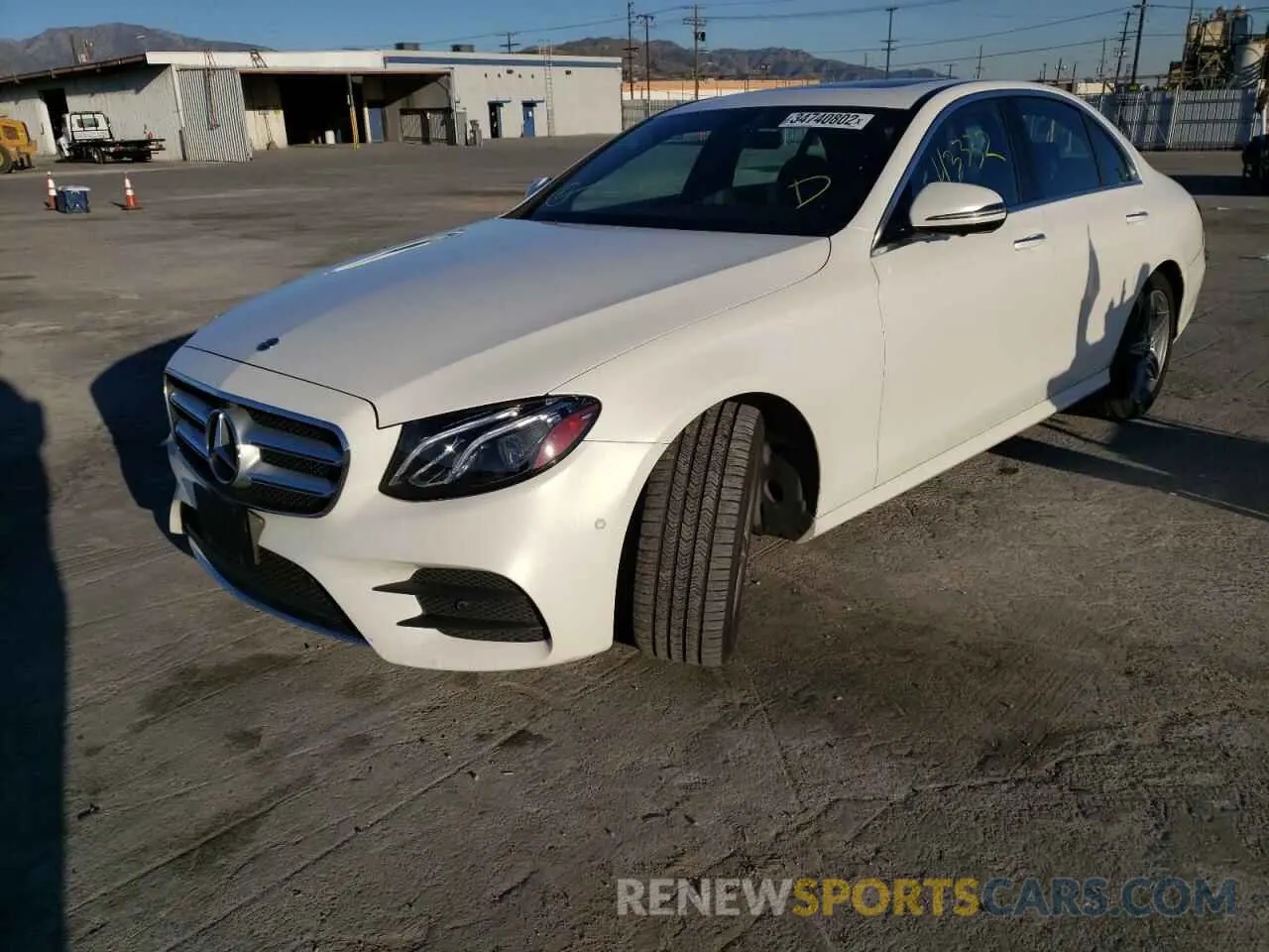 2 fotografías del automóvil dañado WDDZF4JB2KA522046 MERCEDES-BENZ E-CLASS 2019