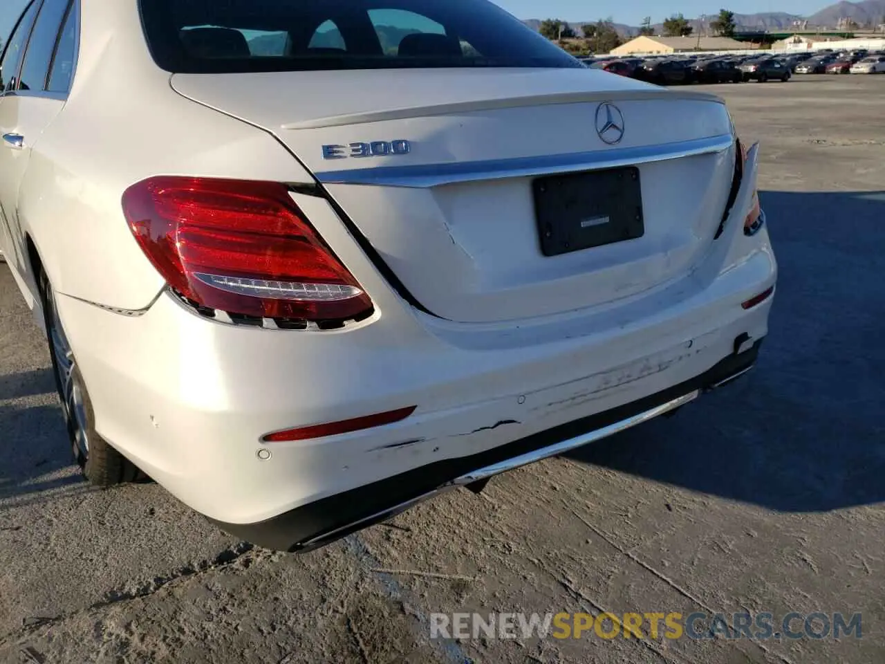 9 fotografías del automóvil dañado WDDZF4JB2KA522046 MERCEDES-BENZ E-CLASS 2019
