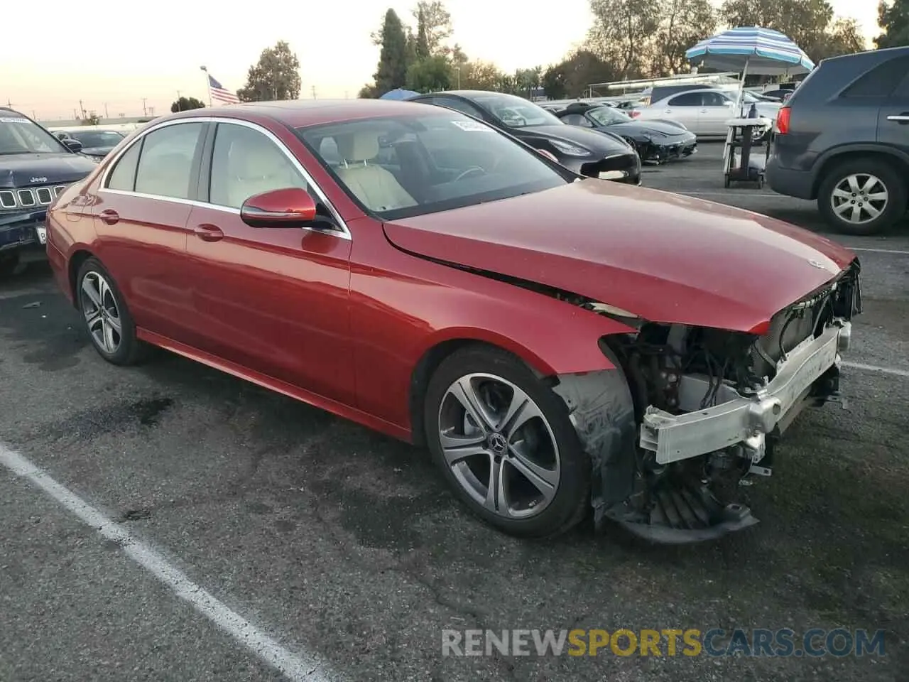 4 fotografías del automóvil dañado WDDZF4JB2KA547836 MERCEDES-BENZ E-CLASS 2019