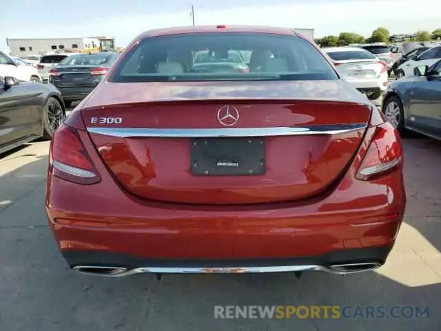 6 fotografías del automóvil dañado WDDZF4JB5KA525832 MERCEDES-BENZ E-CLASS 2019