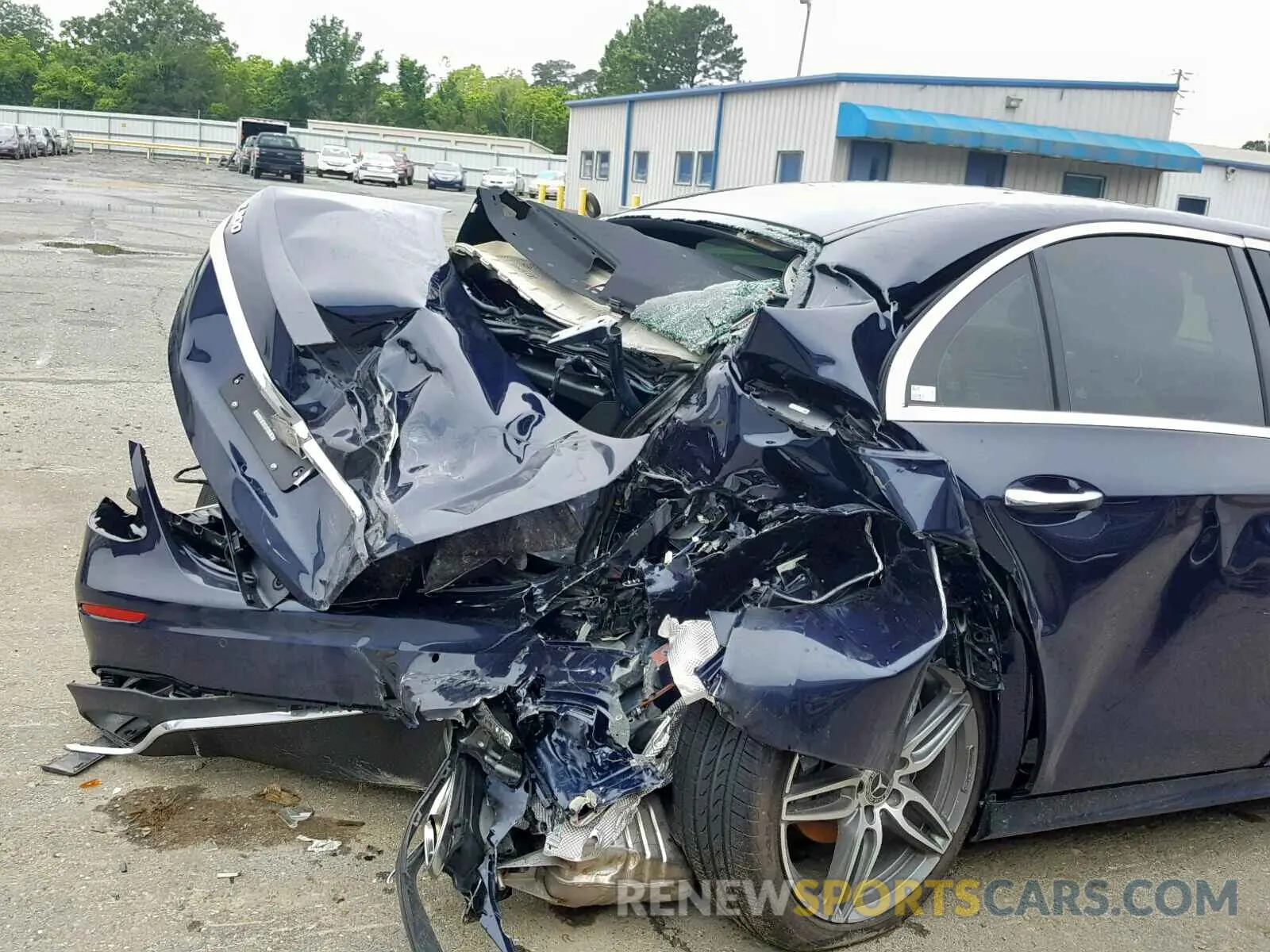 9 fotografías del automóvil dañado WDDZF4JB8KA514176 MERCEDES-BENZ E CLASS 2019