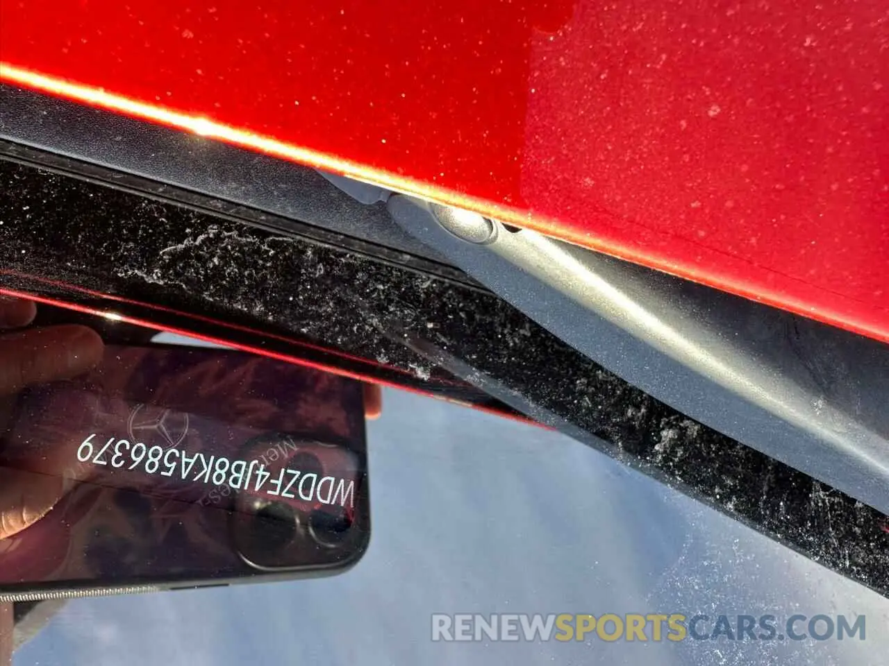 10 fotografías del automóvil dañado WDDZF4JB8KA586379 MERCEDES-BENZ E-CLASS 2019