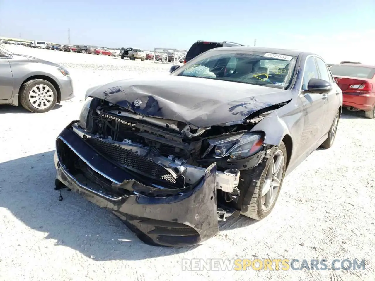 2 fotografías del automóvil dañado WDDZF4JB9KA592935 MERCEDES-BENZ E-CLASS 2019
