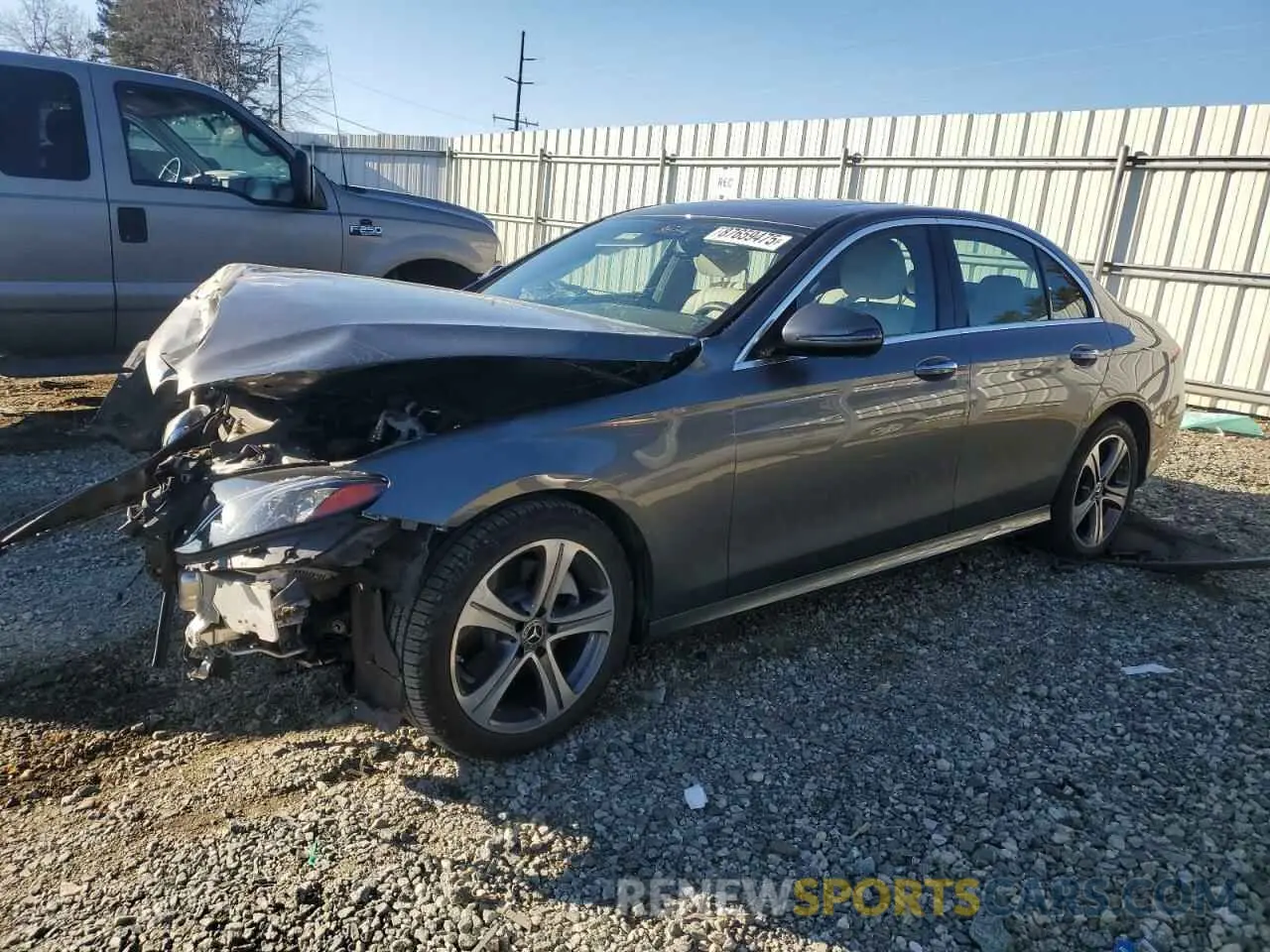1 fotografías del automóvil dañado WDDZF4JBXKA522523 MERCEDES-BENZ E-CLASS 2019