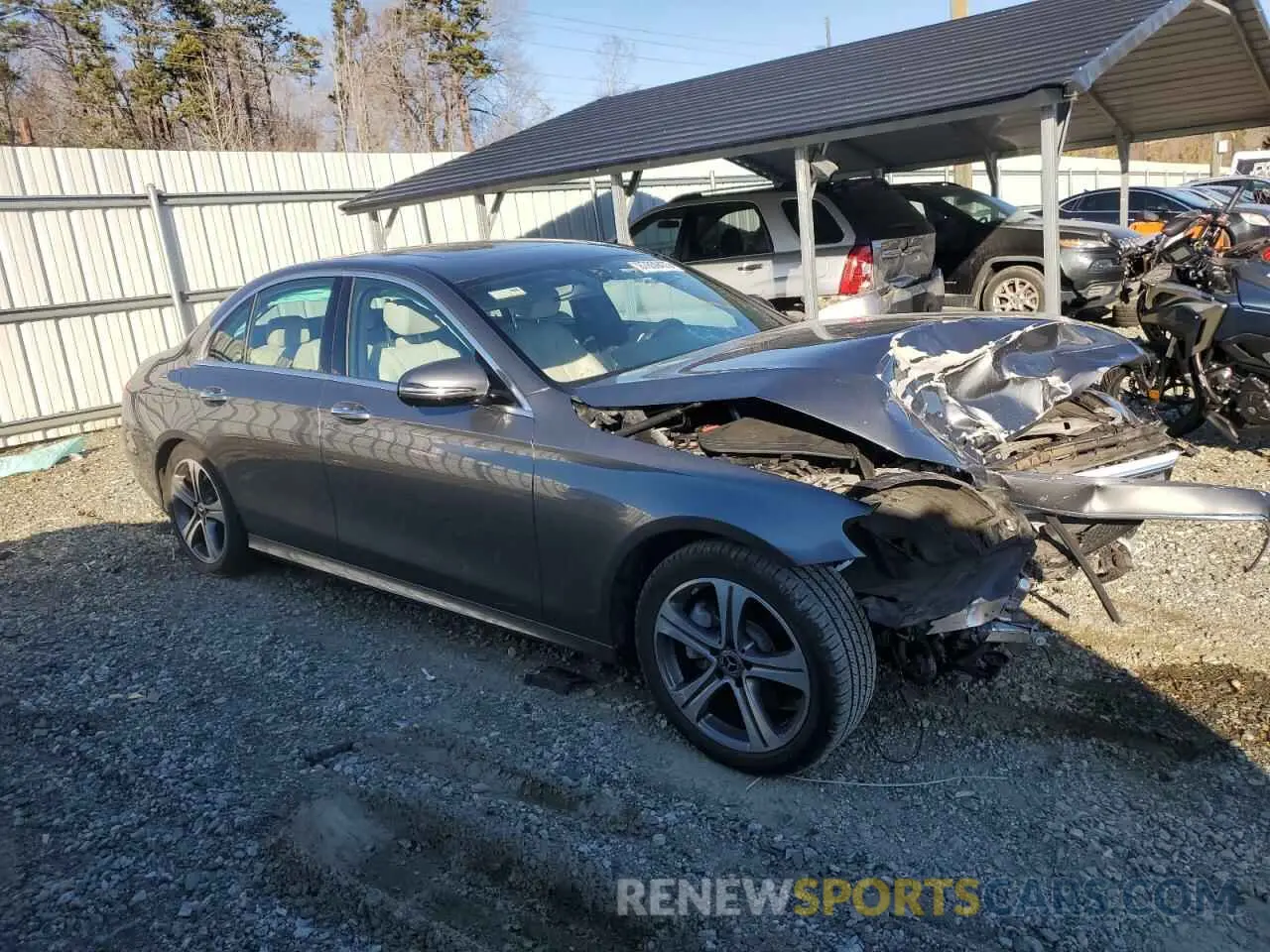 4 fotografías del automóvil dañado WDDZF4JBXKA522523 MERCEDES-BENZ E-CLASS 2019