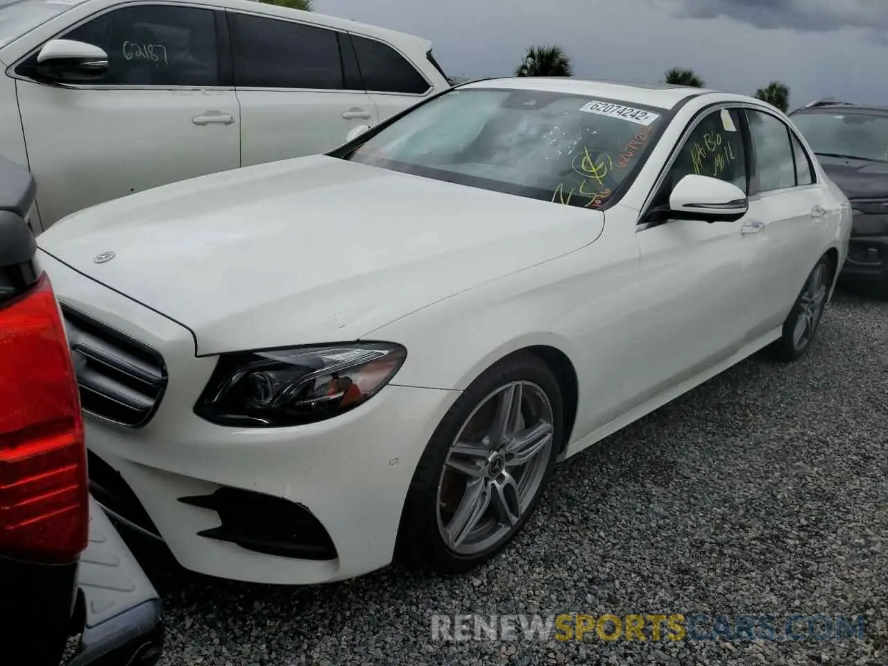 2 fotografías del automóvil dañado WDDZF4JBXKA523087 MERCEDES-BENZ E-CLASS 2019