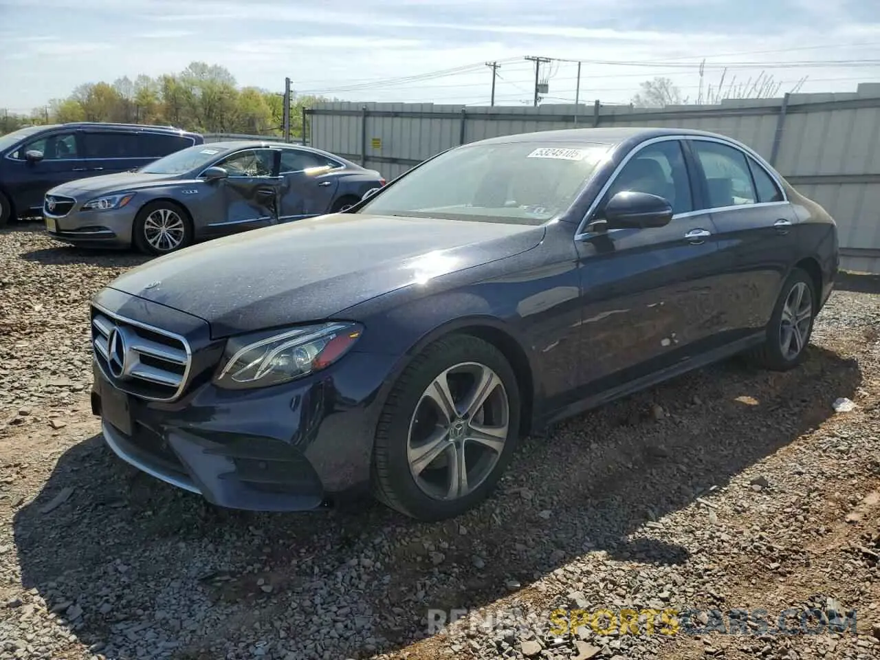 1 fotografías del automóvil dañado WDDZF4KB0KA623603 MERCEDES-BENZ E-CLASS 2019