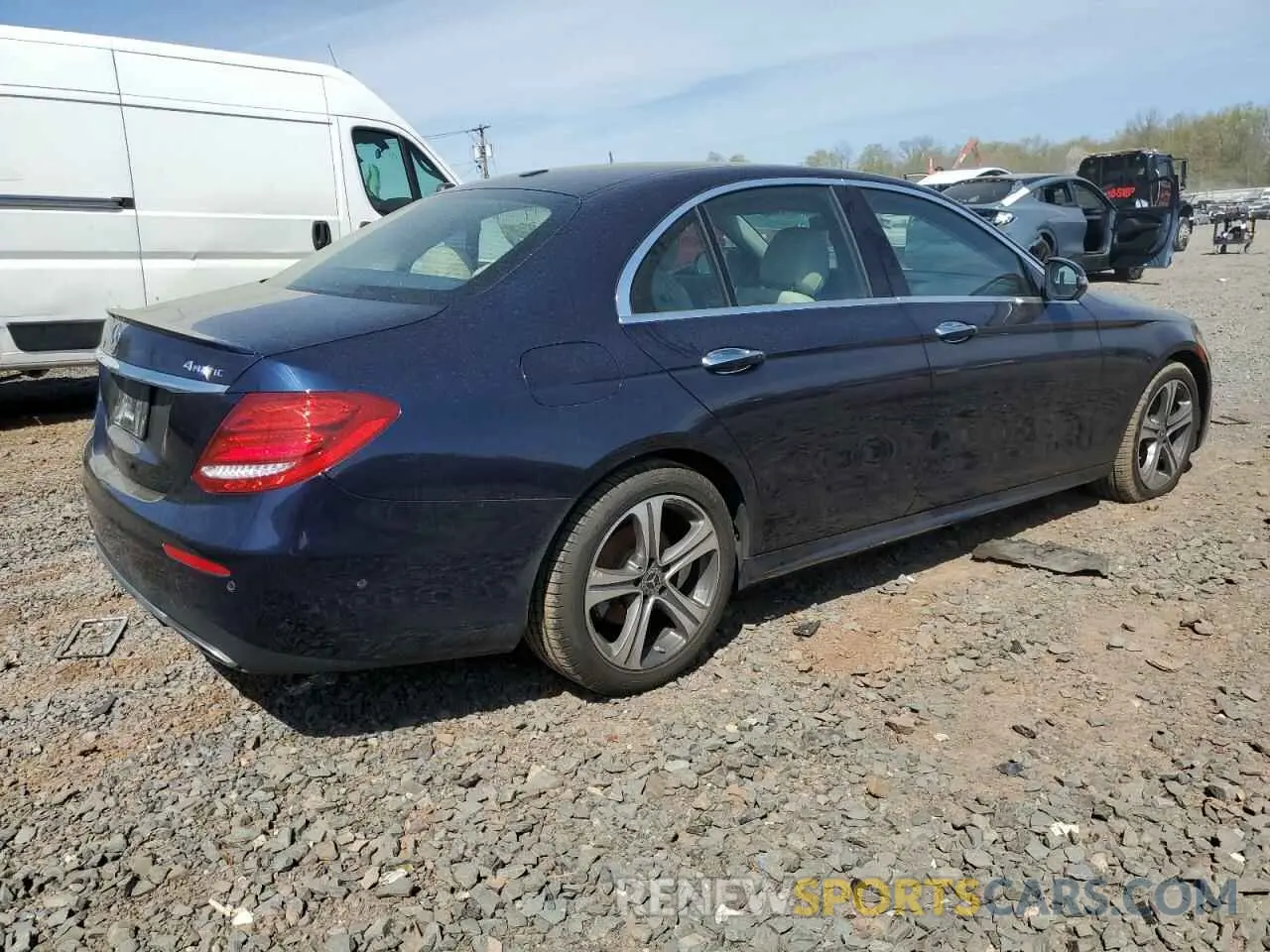 3 fotografías del automóvil dañado WDDZF4KB0KA623603 MERCEDES-BENZ E-CLASS 2019