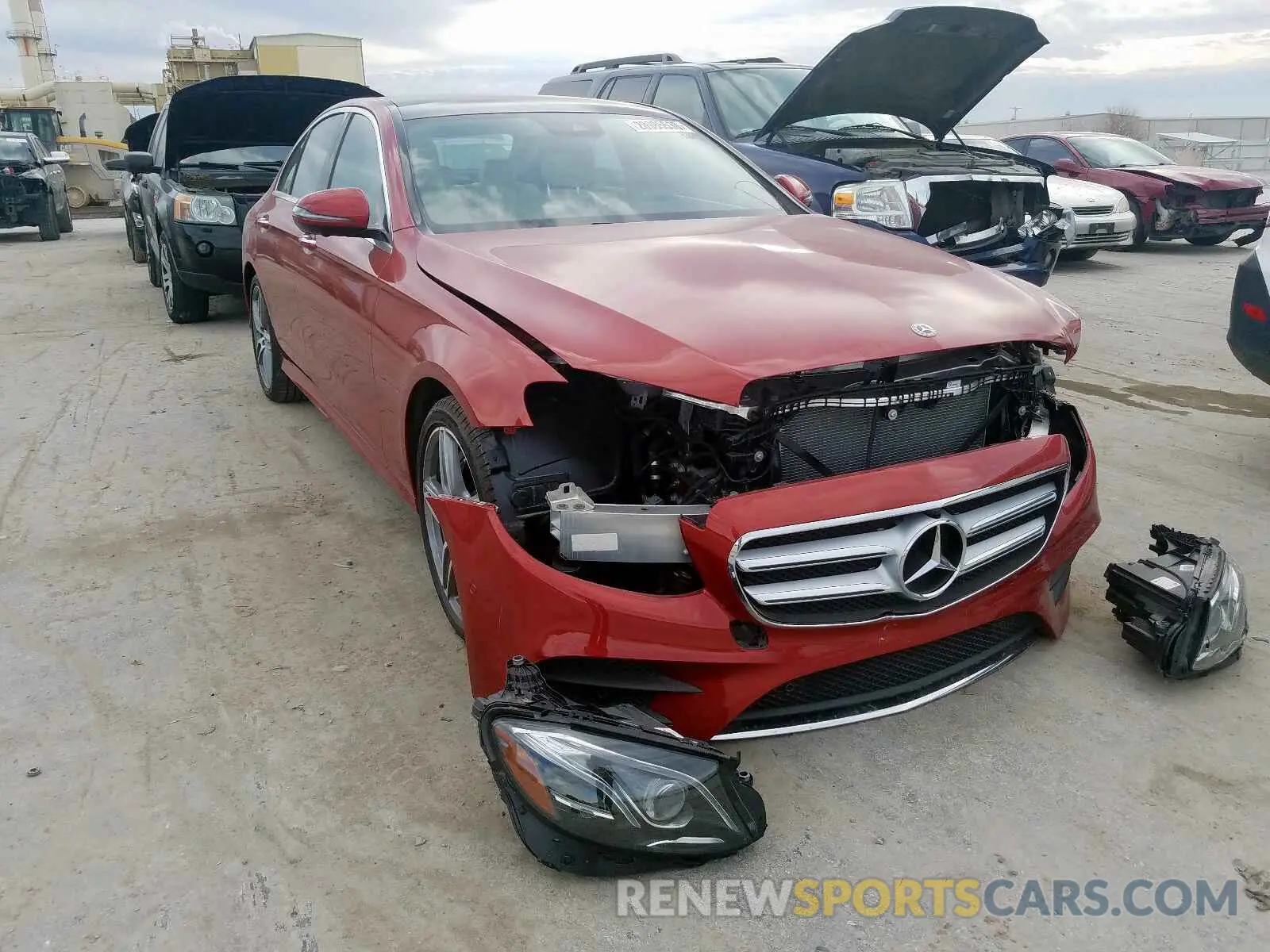 1 fotografías del automóvil dañado WDDZF4KB0KA625478 MERCEDES-BENZ E CLASS 2019