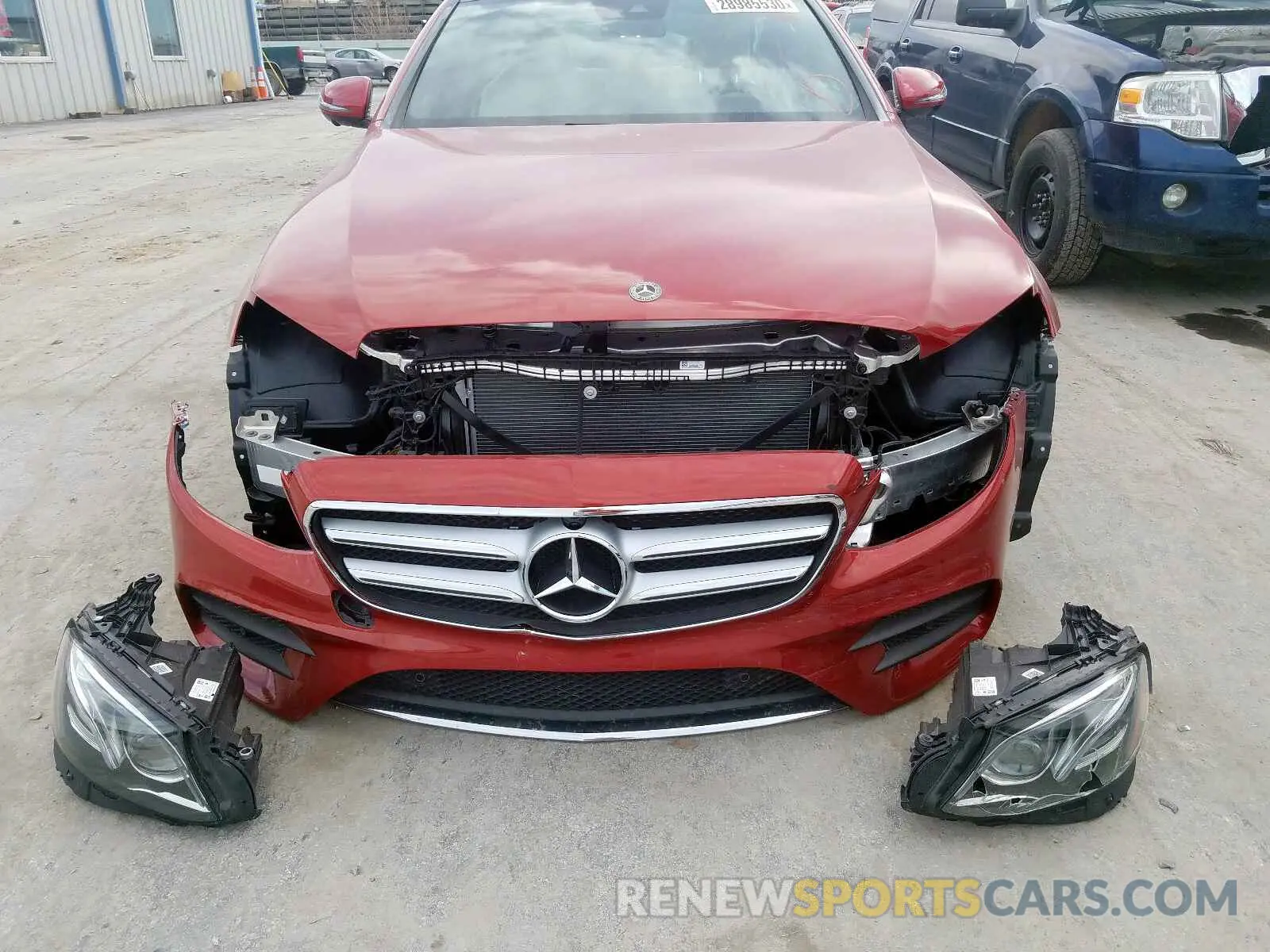 9 fotografías del automóvil dañado WDDZF4KB0KA625478 MERCEDES-BENZ E CLASS 2019