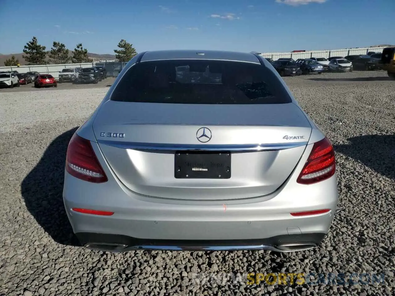 6 fotografías del automóvil dañado WDDZF4KB1KA599828 MERCEDES-BENZ E-CLASS 2019